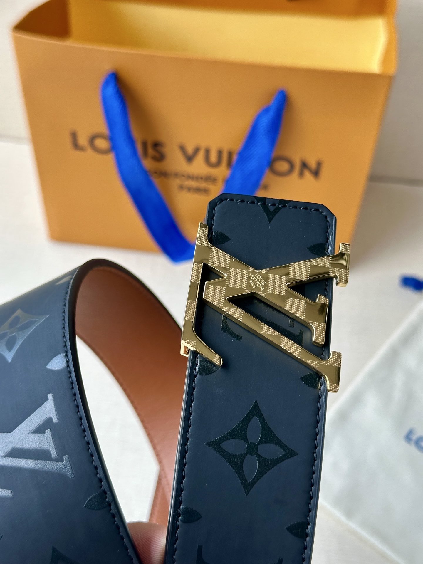 Louis Vuitton Leather Belt S-m-l