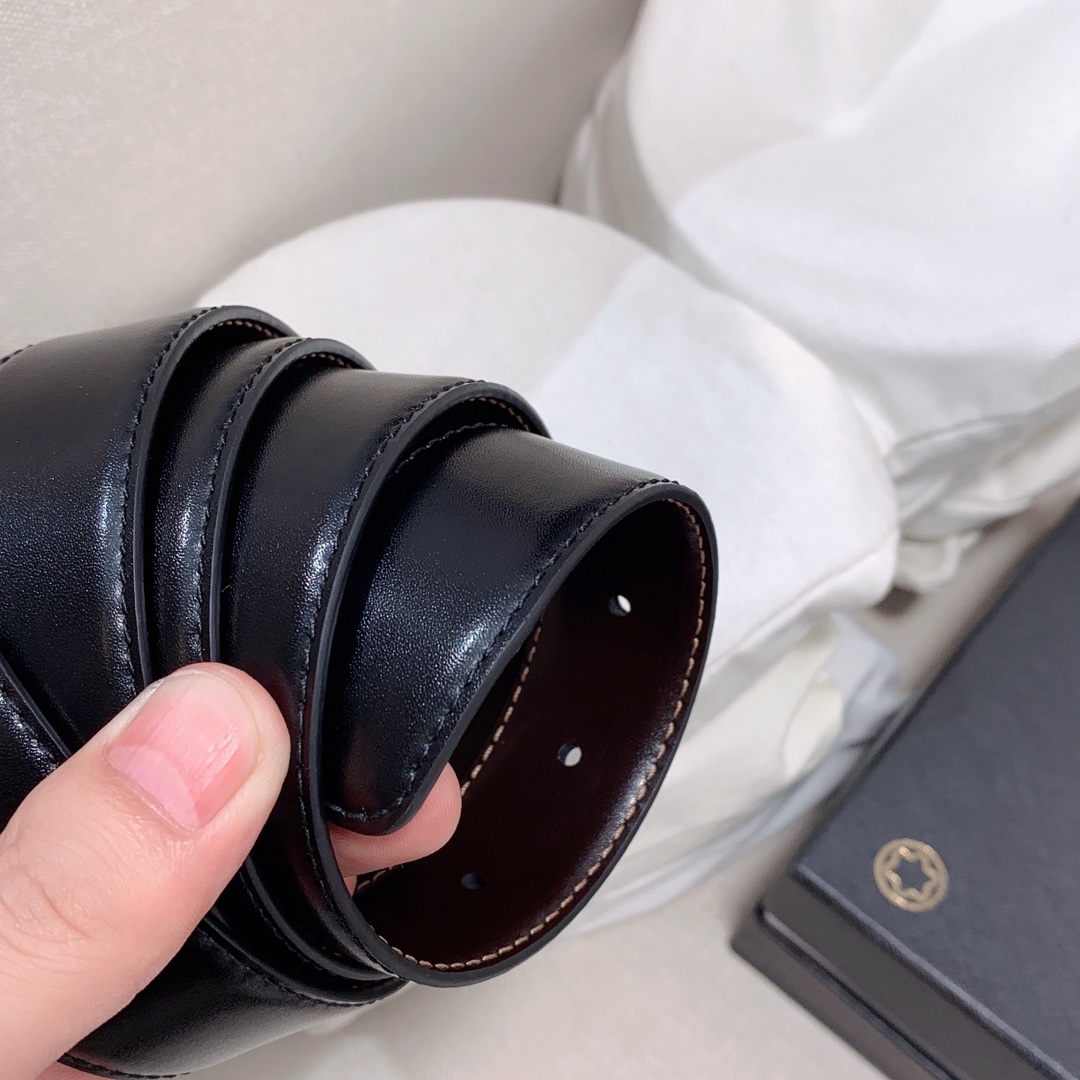 Montblanc Male Basic Belt Cow Leather M-l