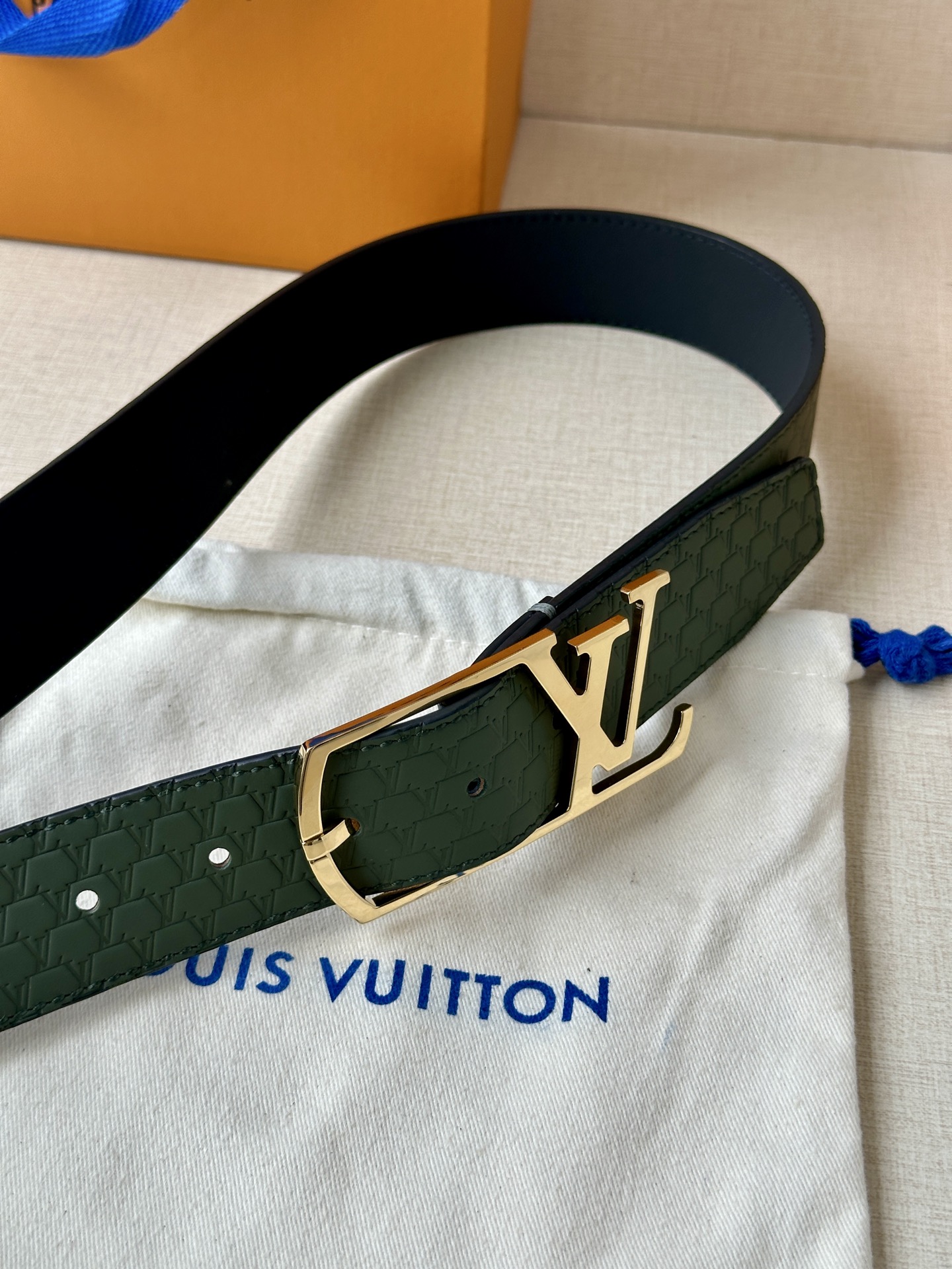 Leather Belt Silver S