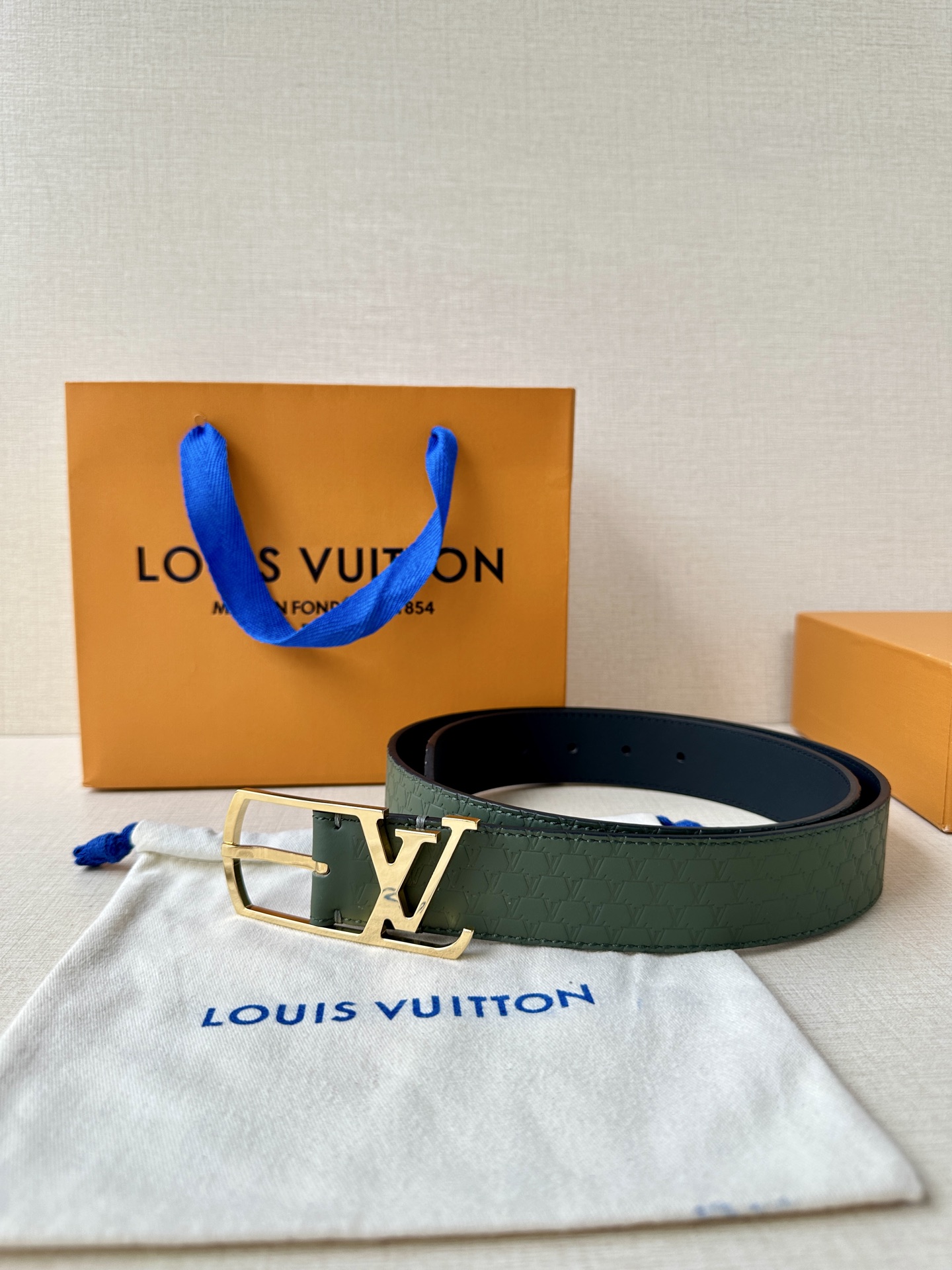 Leather Belt Silver S