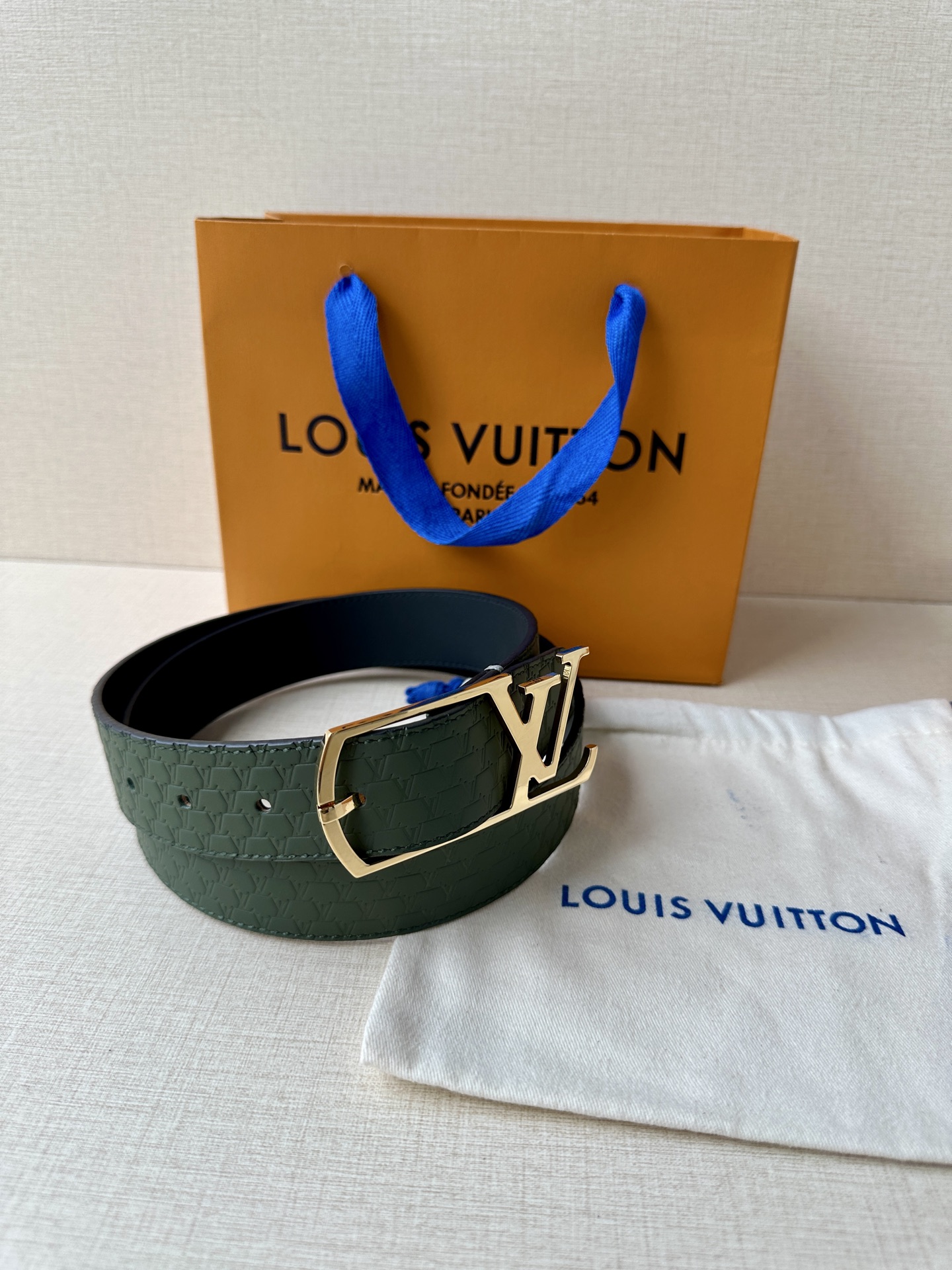 Leather Belt Silver S