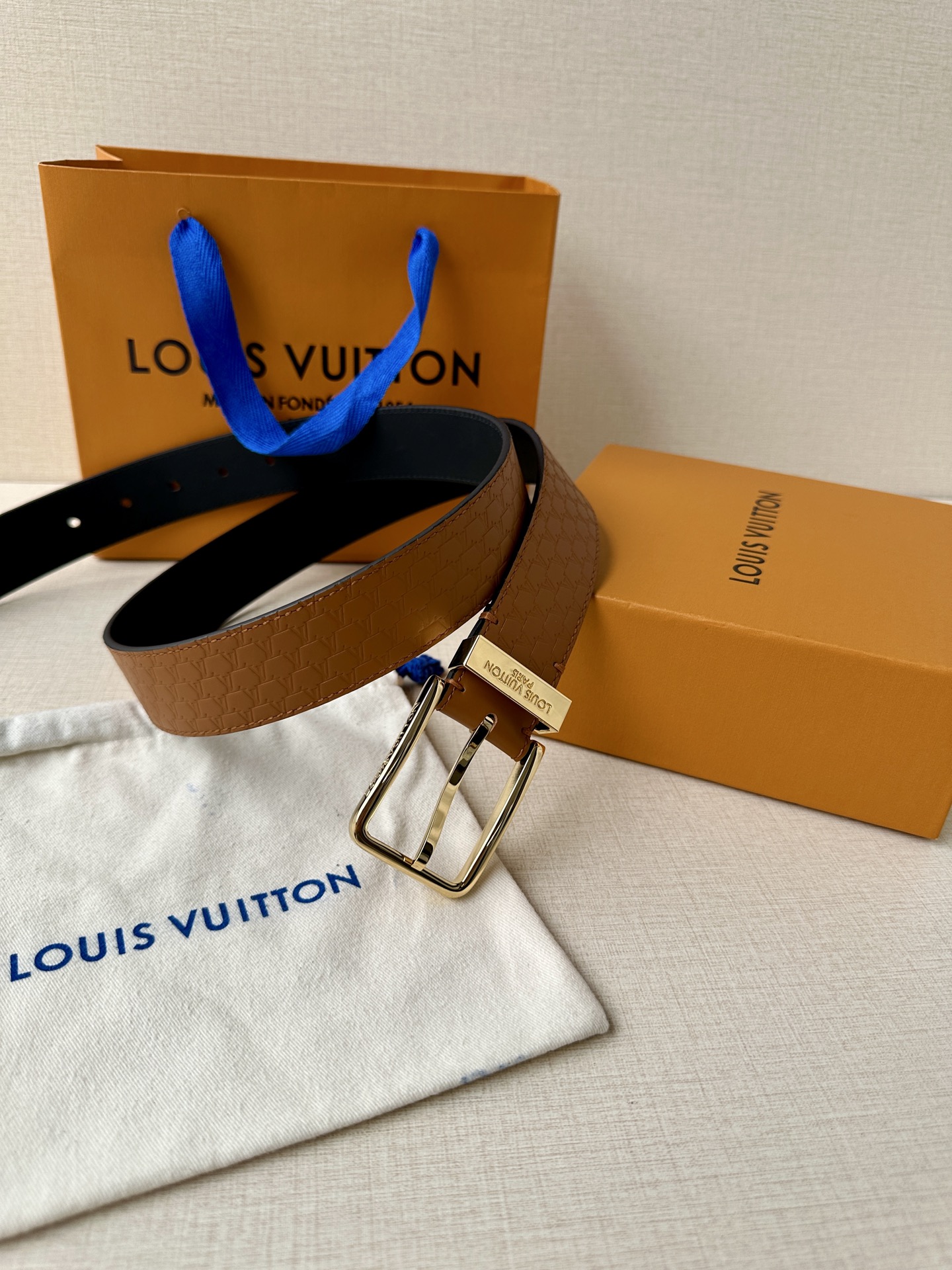 Leather Belt Silver S