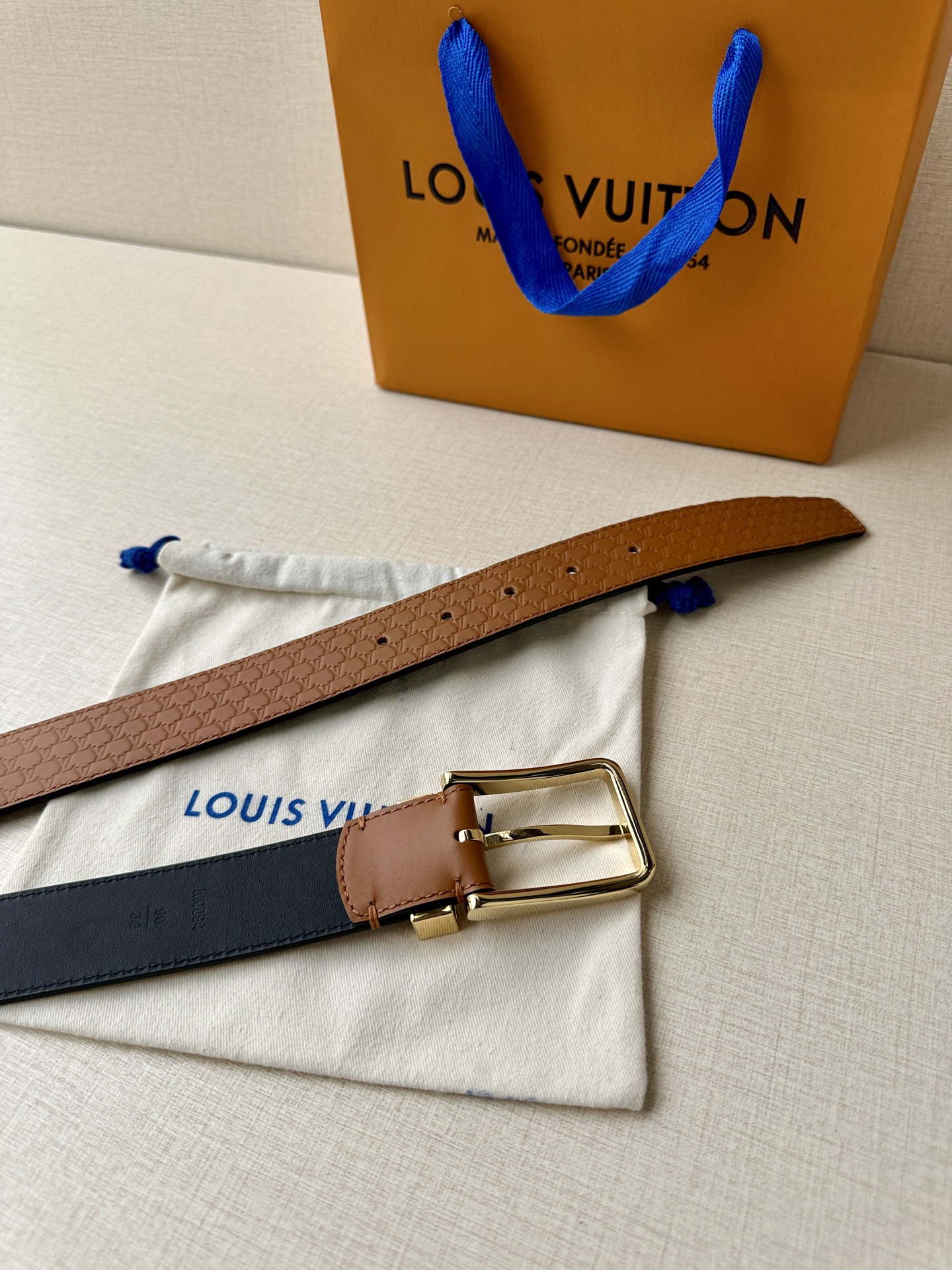 Leather Belt Silver S