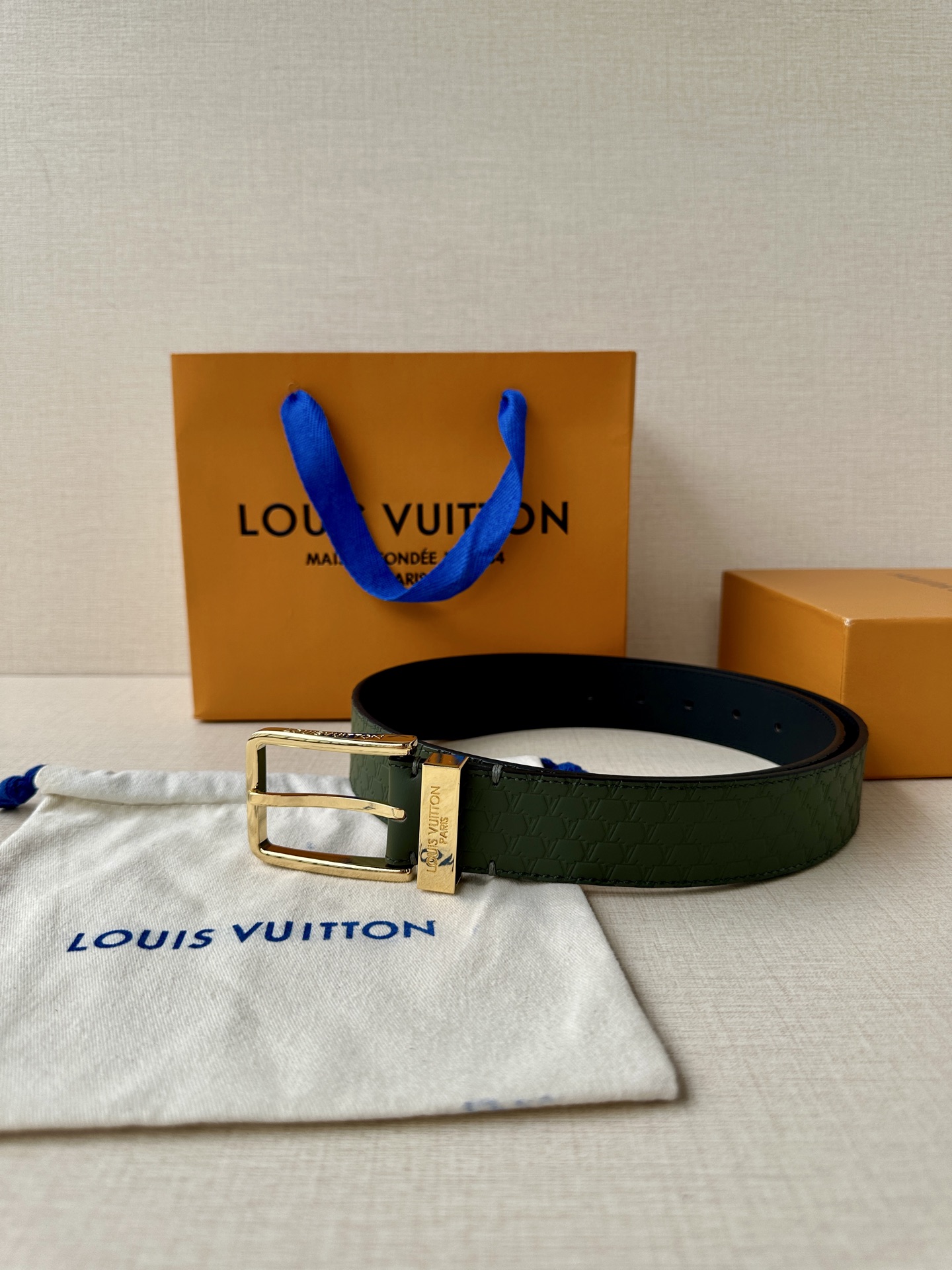 Leather Belt Silver S