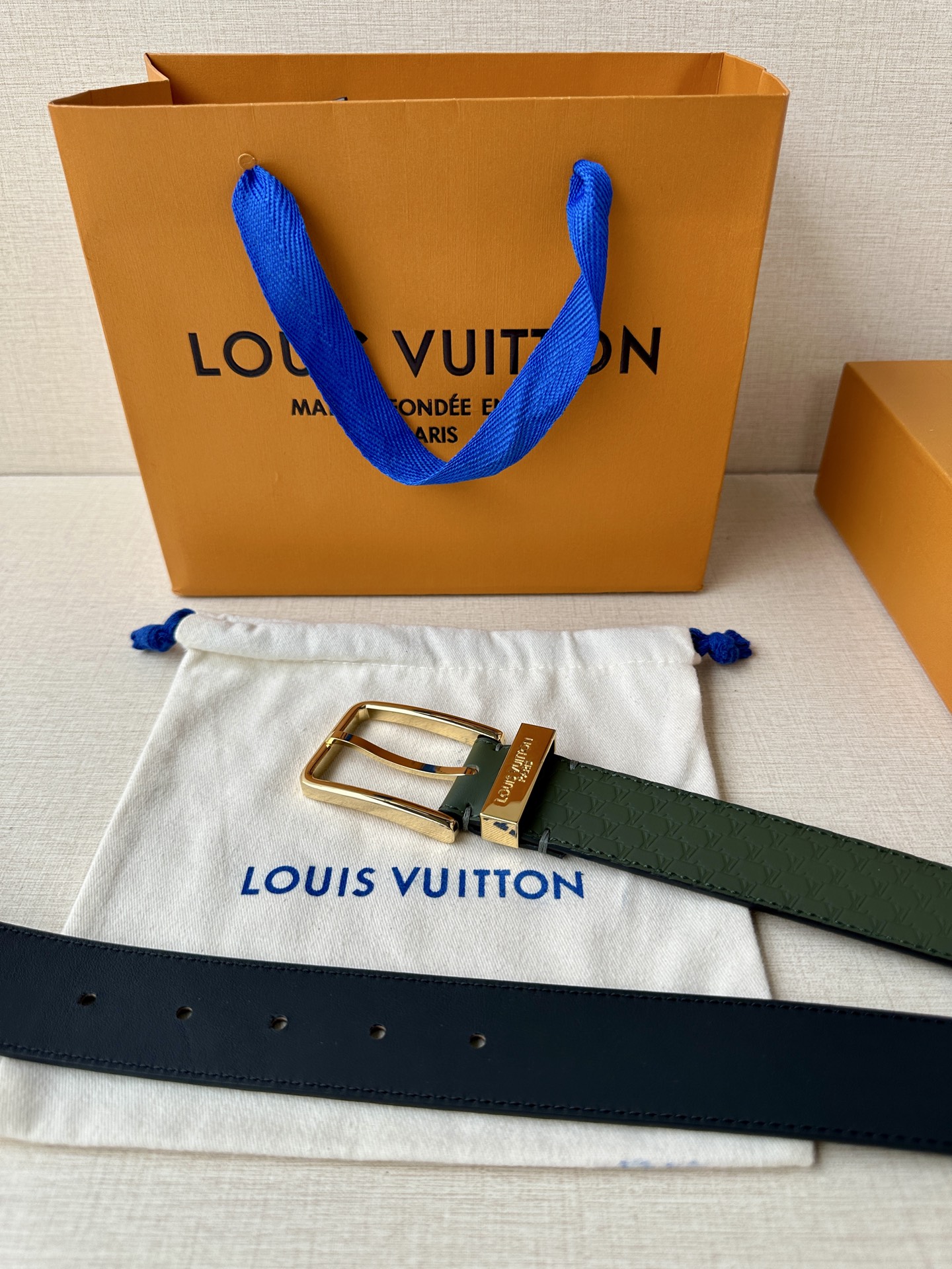 Leather Belt Silver S