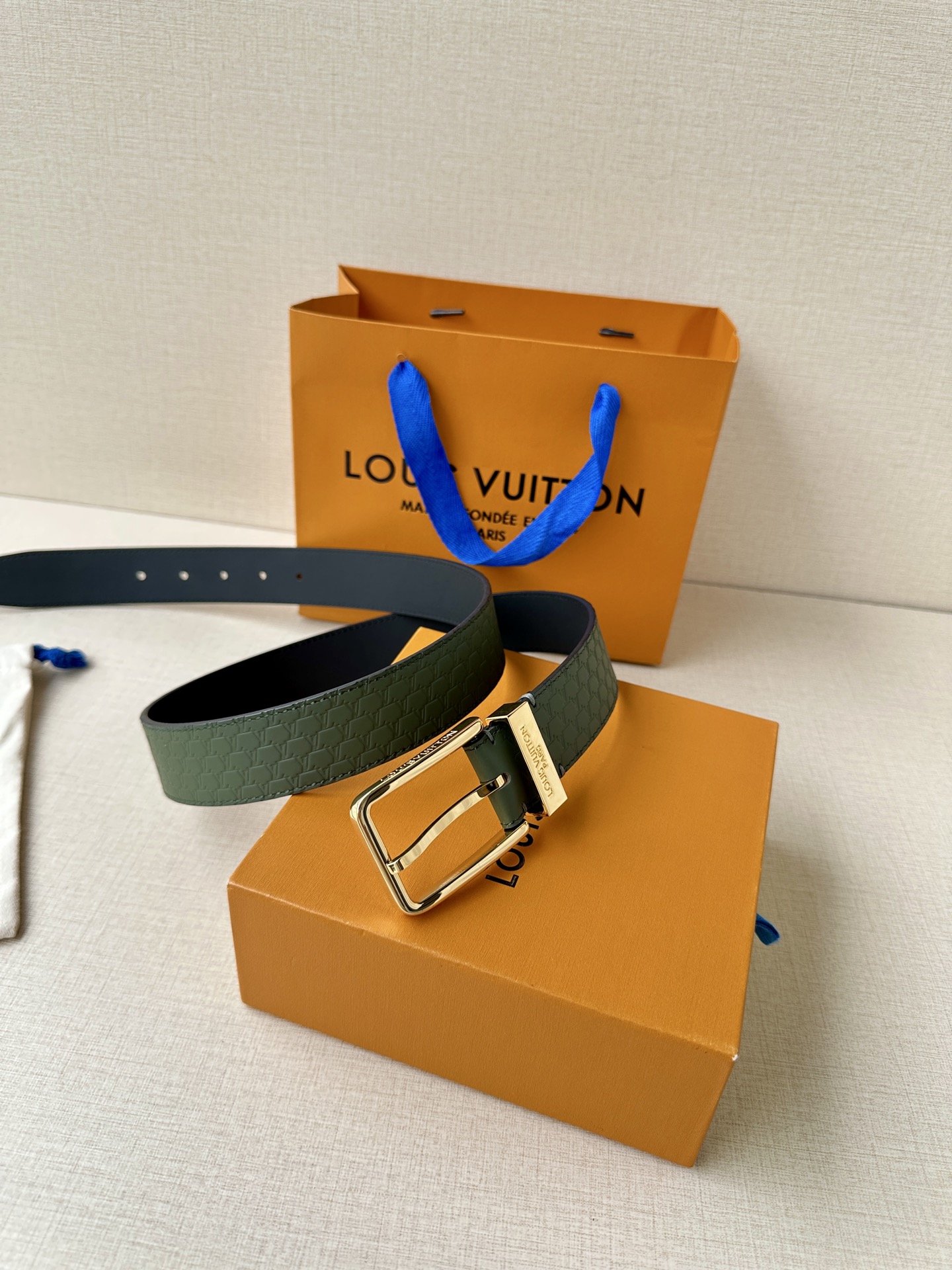 Leather Belt Silver S