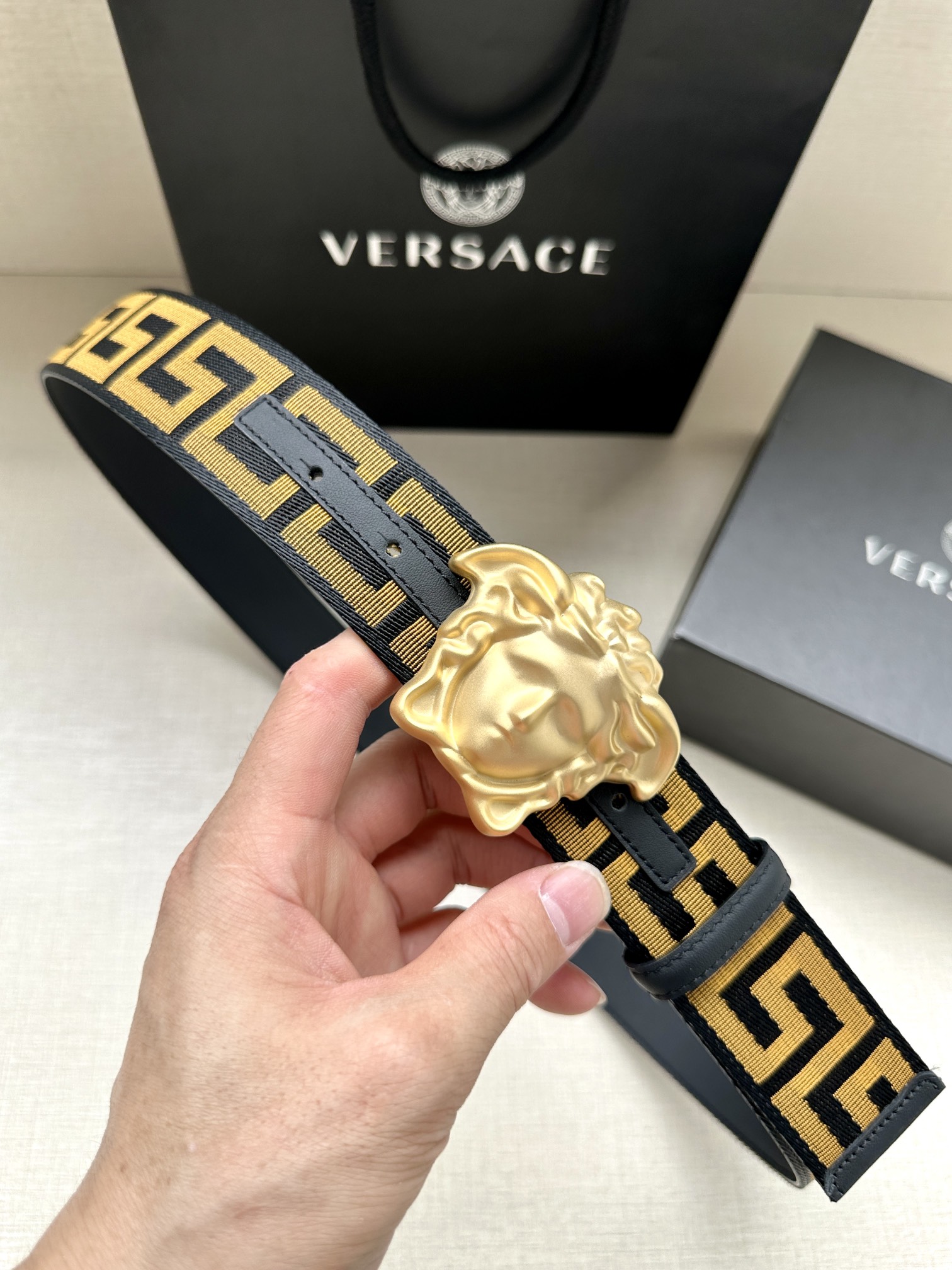 Versace Male Basic Belt S-m