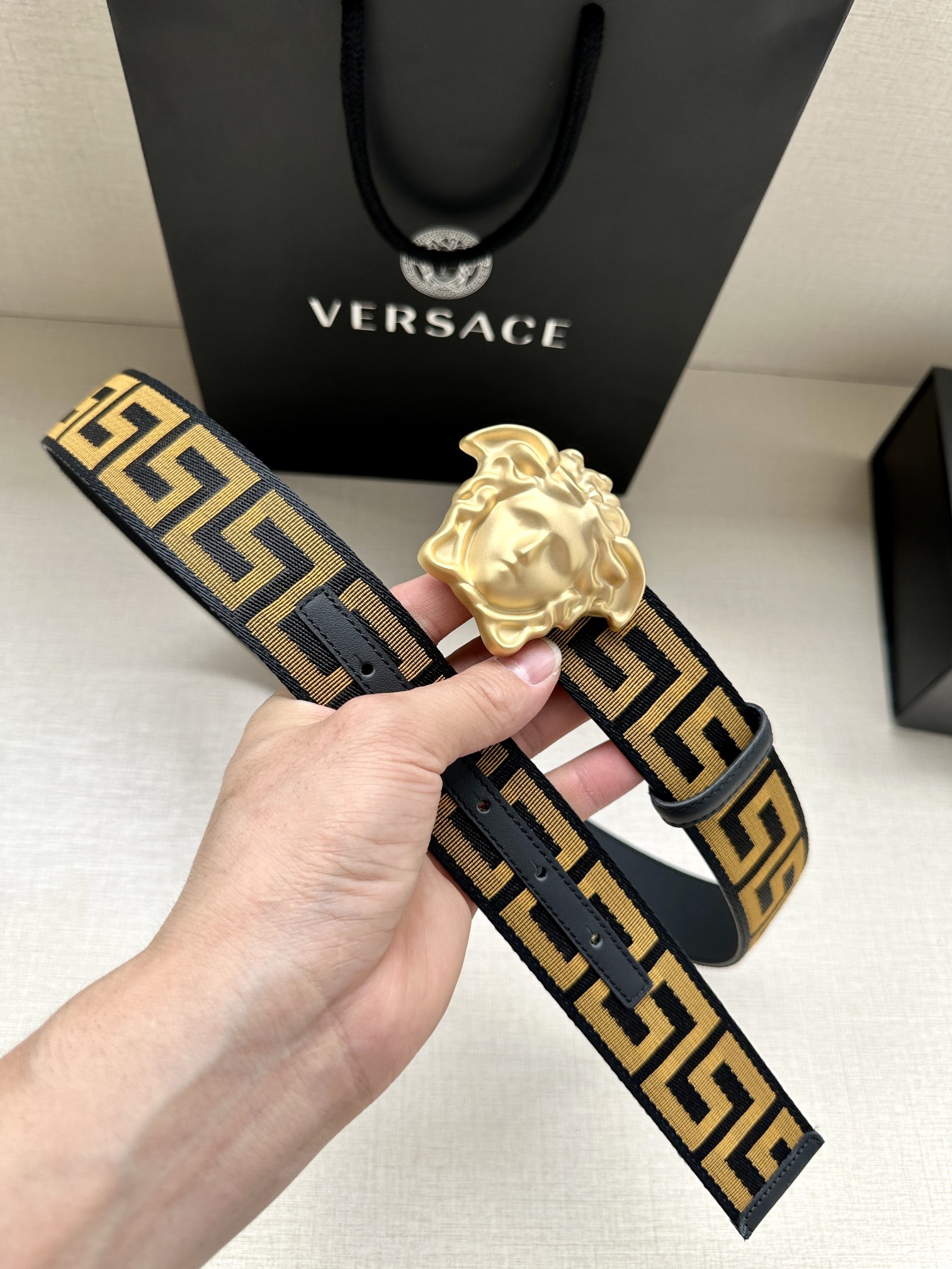 Versace Male Basic Belt S-m