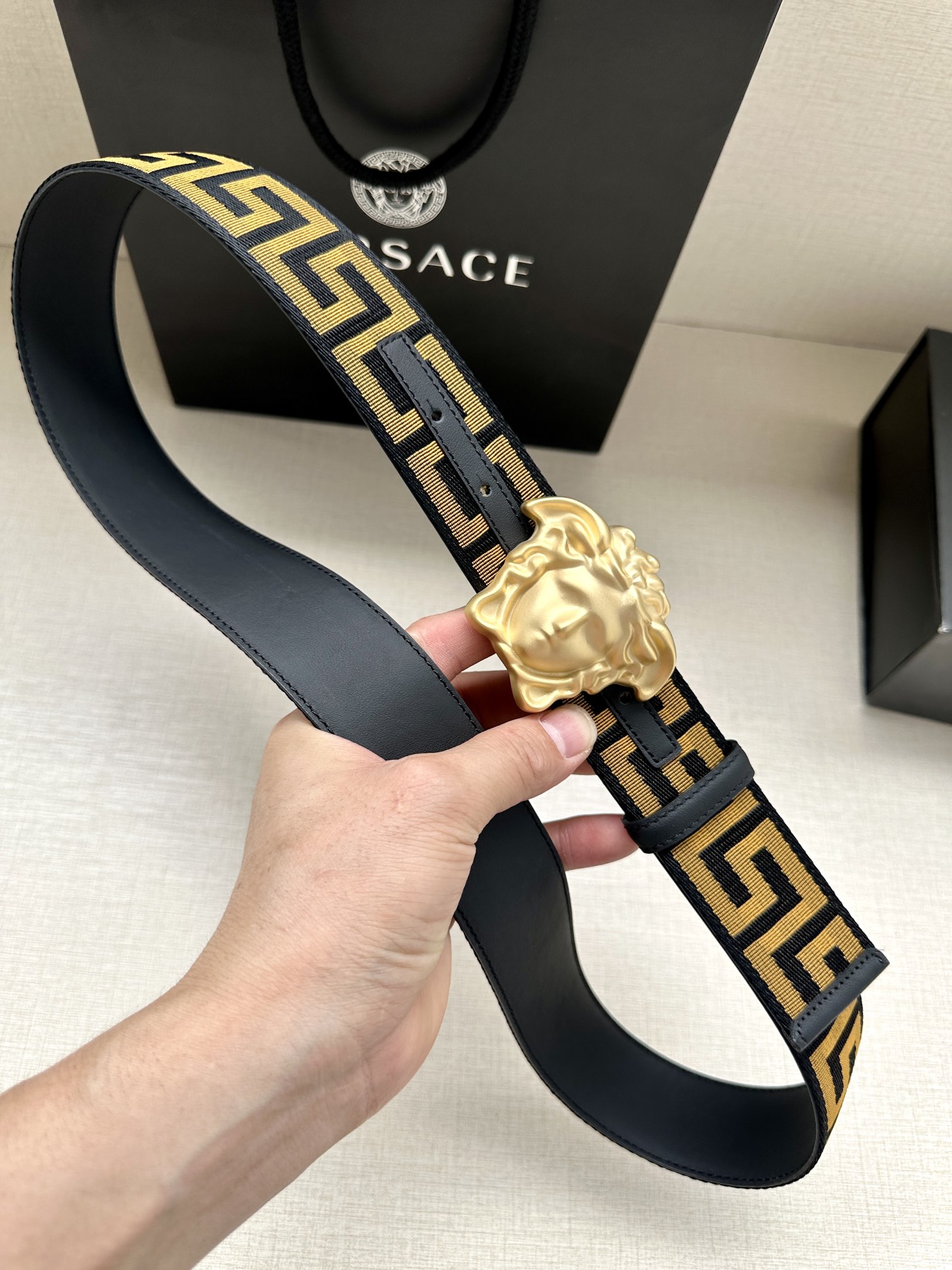 Versace Male Basic Belt S-m
