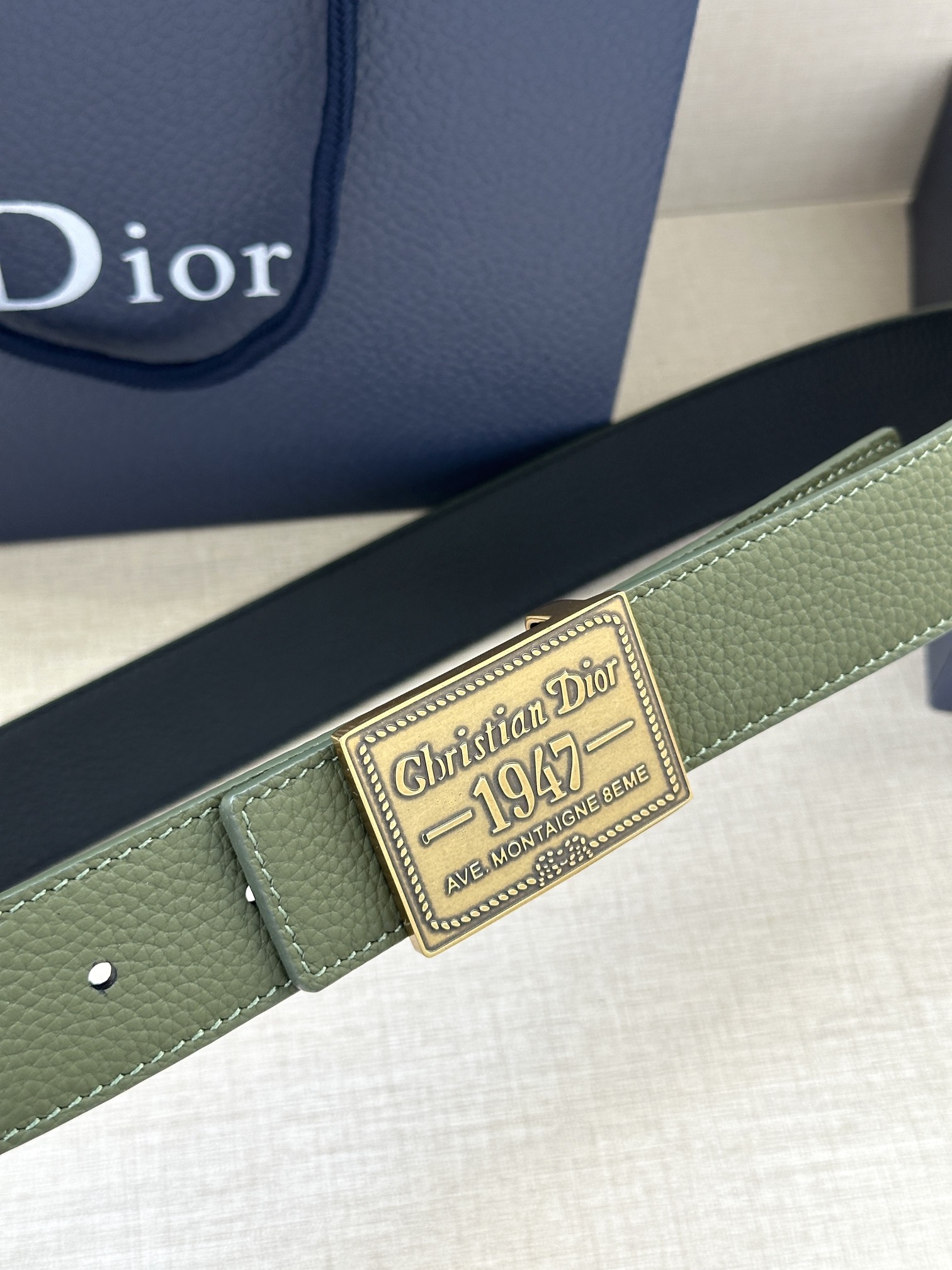 Basic Belt Cow Leather Black M