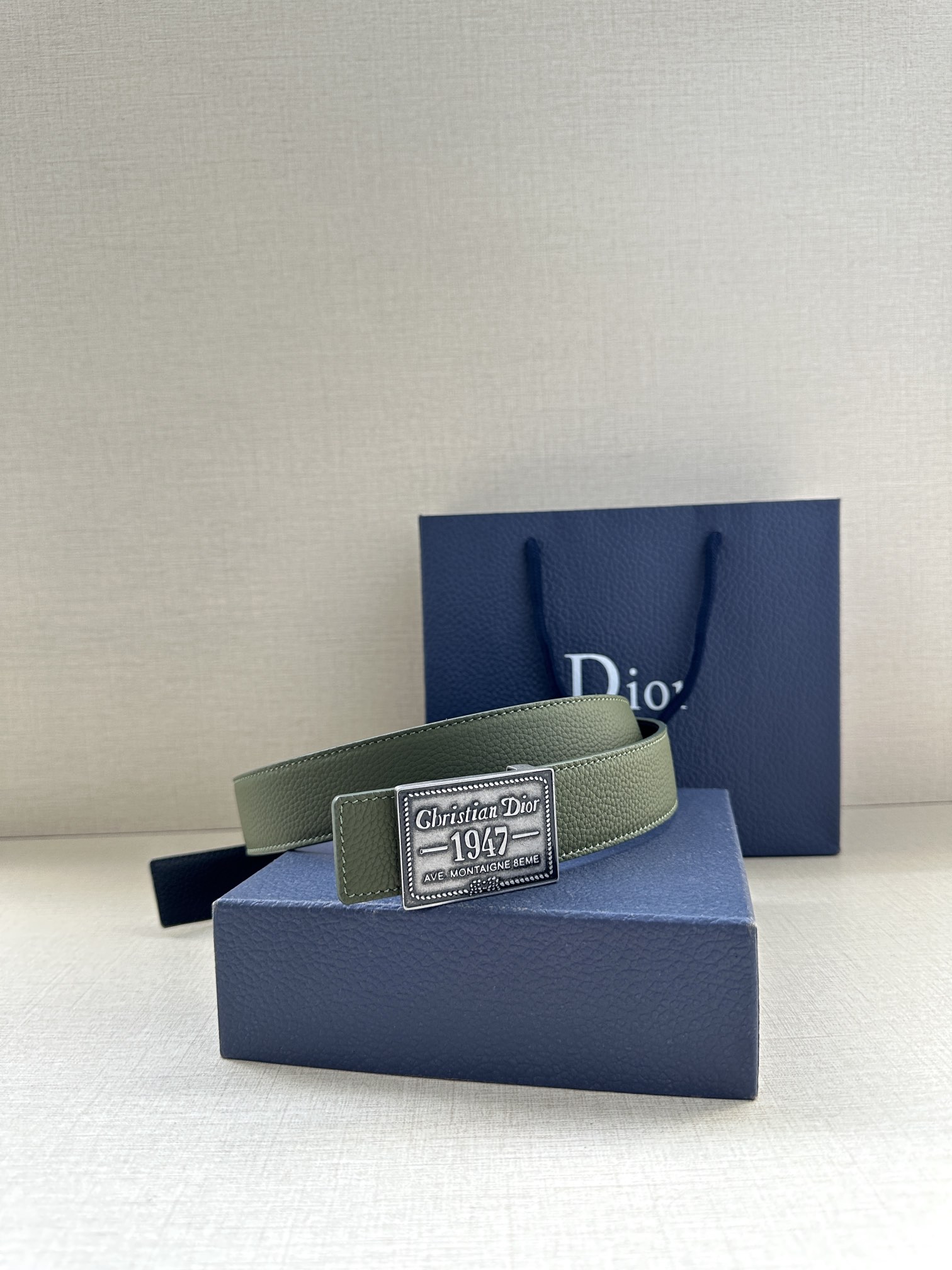 Basic Belt Cow Leather Black M