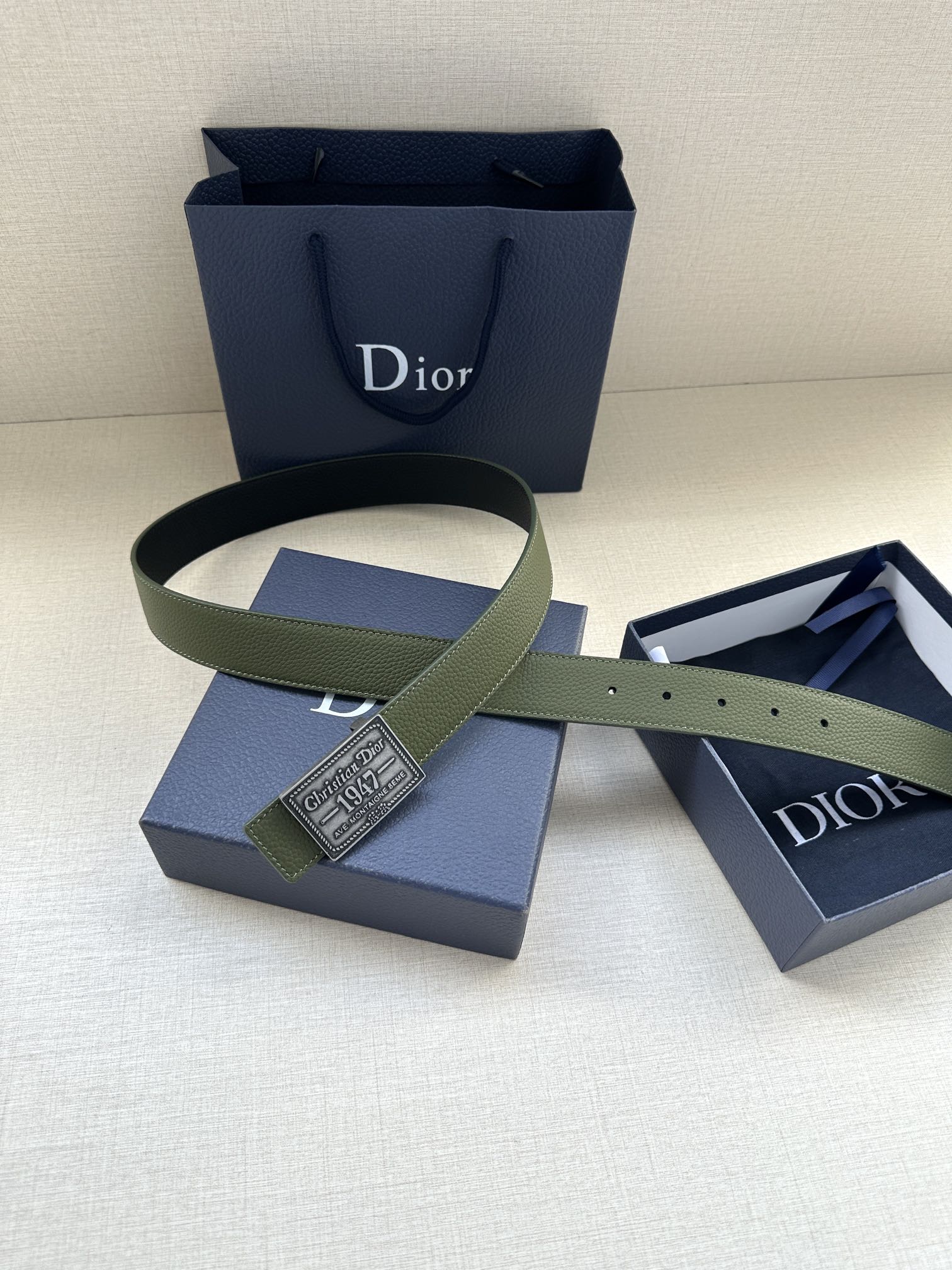 Basic Belt Cow Leather Black M