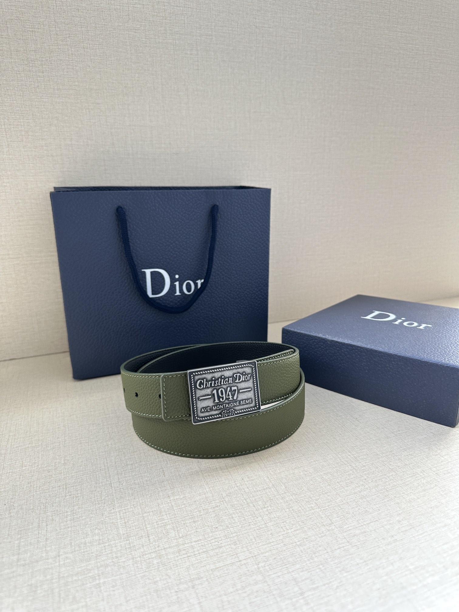 Basic Belt Cow Leather Black M