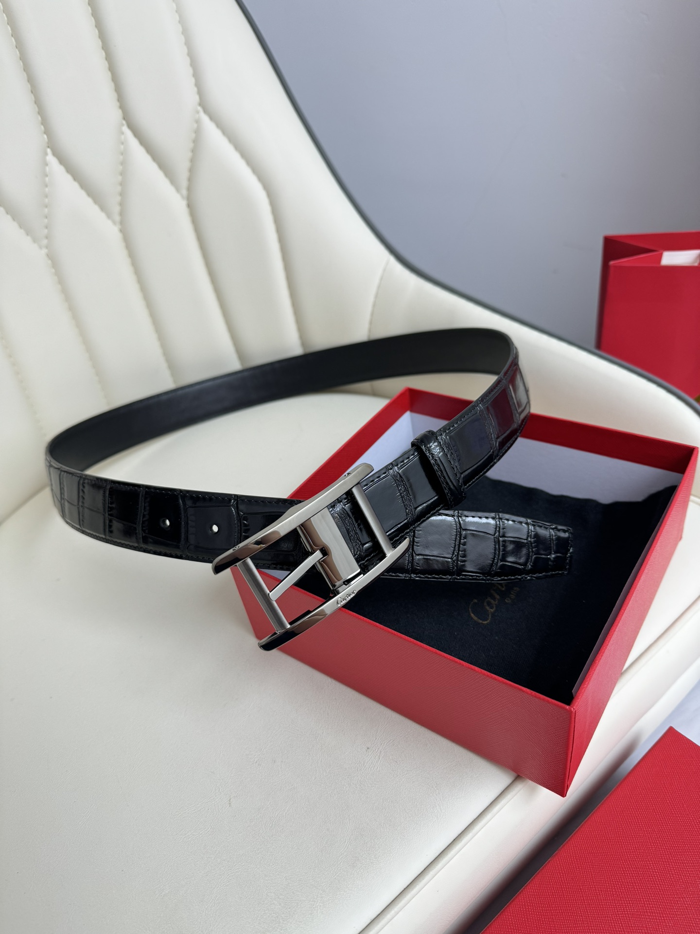 Cartier Basic Belt Top Grain Leather