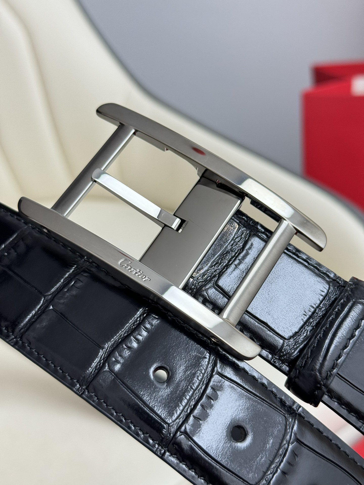 Cartier Basic Belt Top Grain Leather