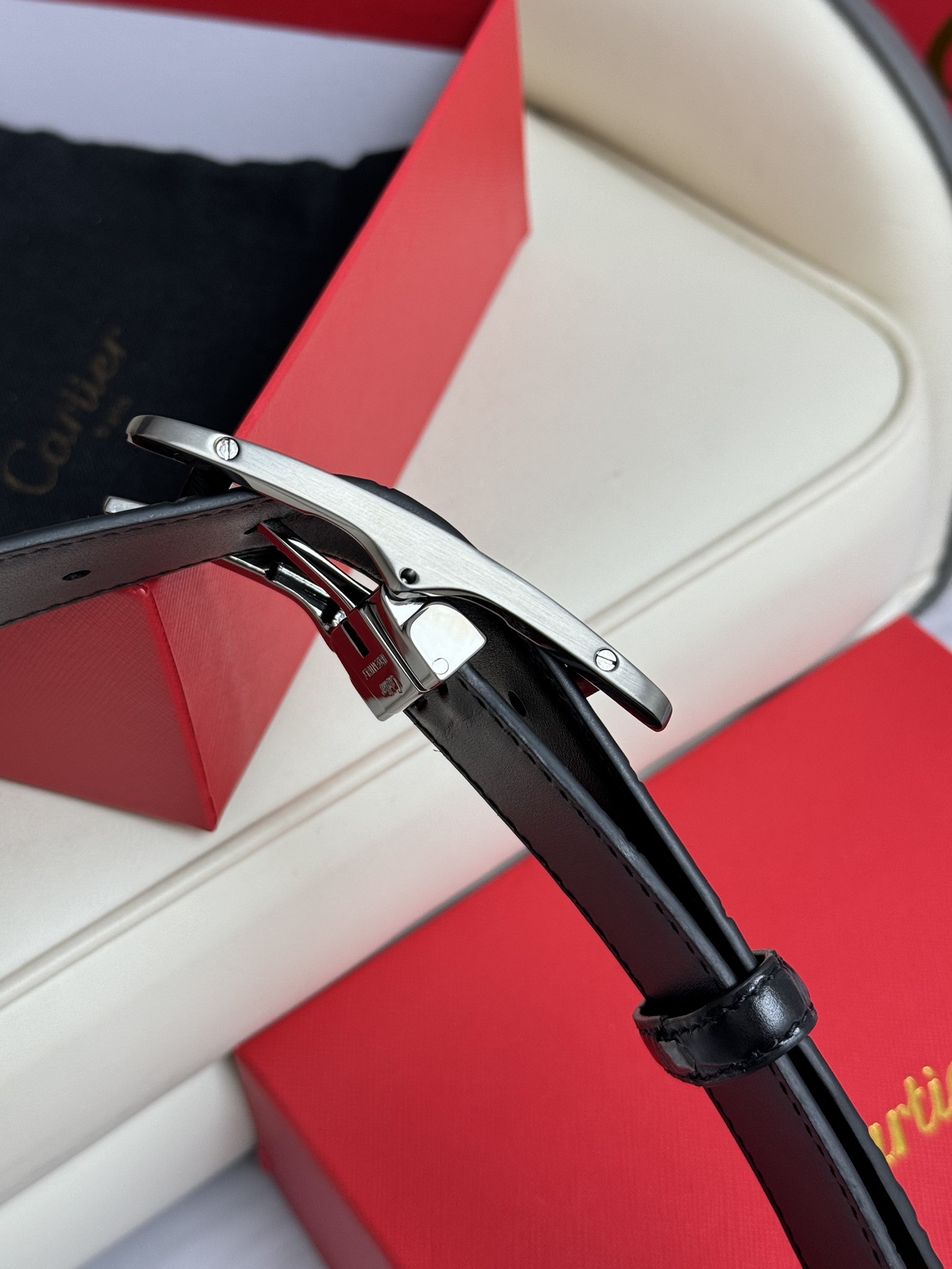 Cartier Basic Belt Top Grain Leather