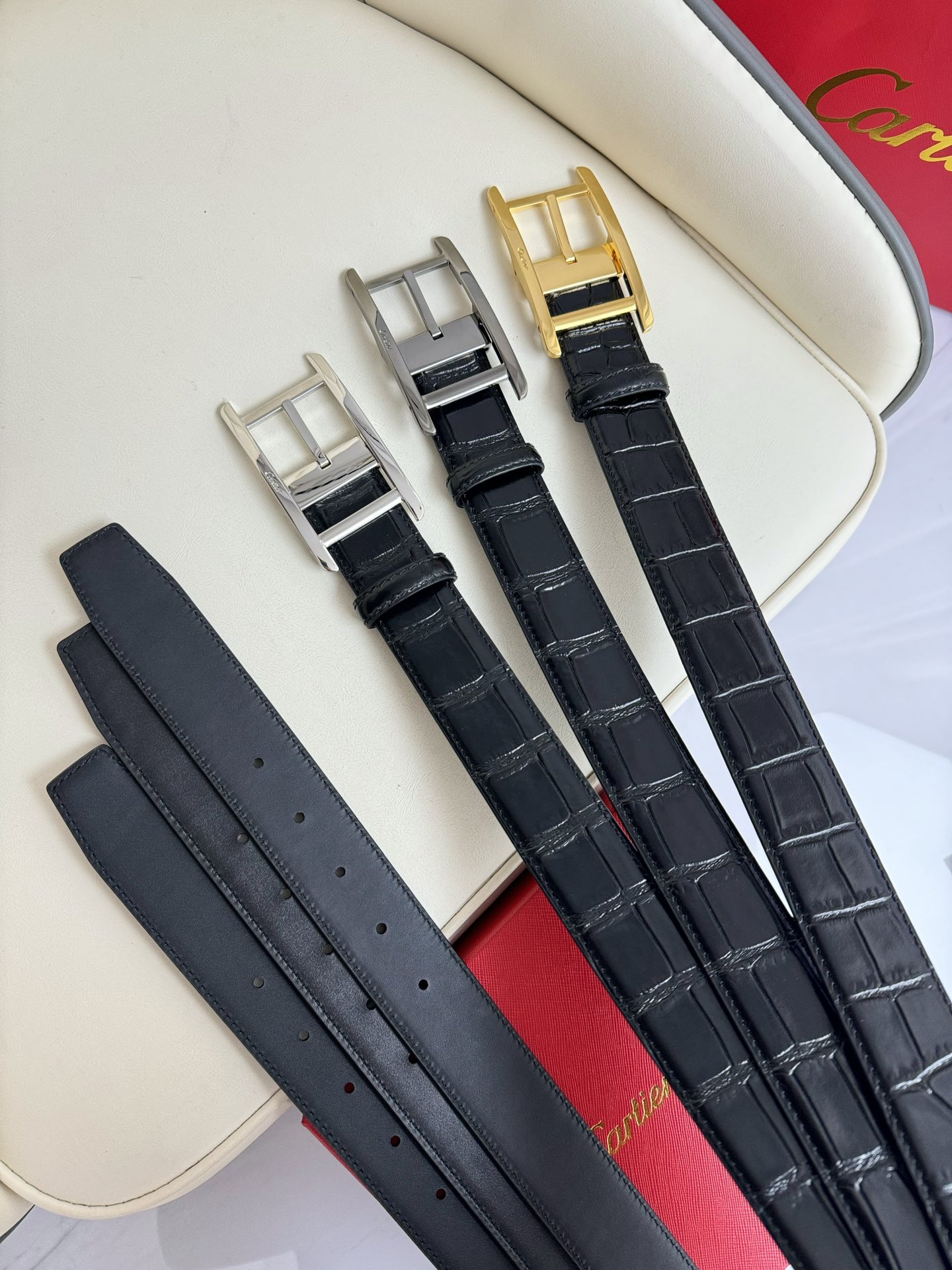 Cartier Basic Belt Top Grain Leather