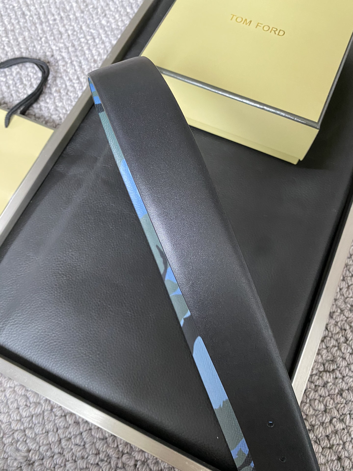 Tom Ford Male Basic Belt Cow Leather M