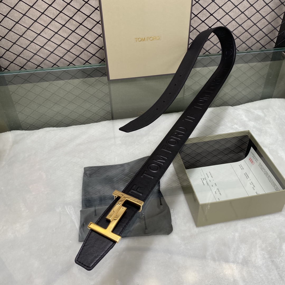 Tom Ford Basic Belt Top Grain Leather