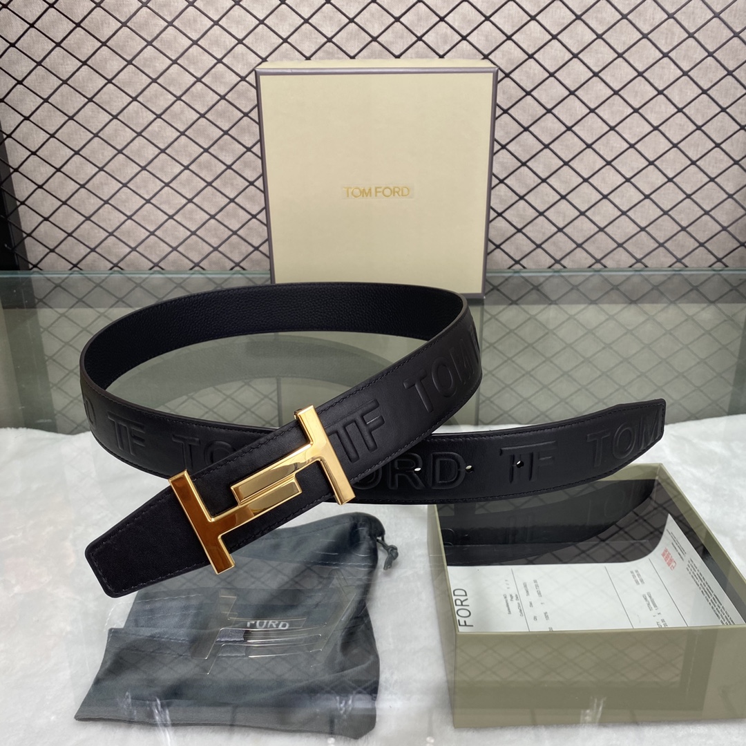 Tom Ford Basic Belt Top Grain Leather