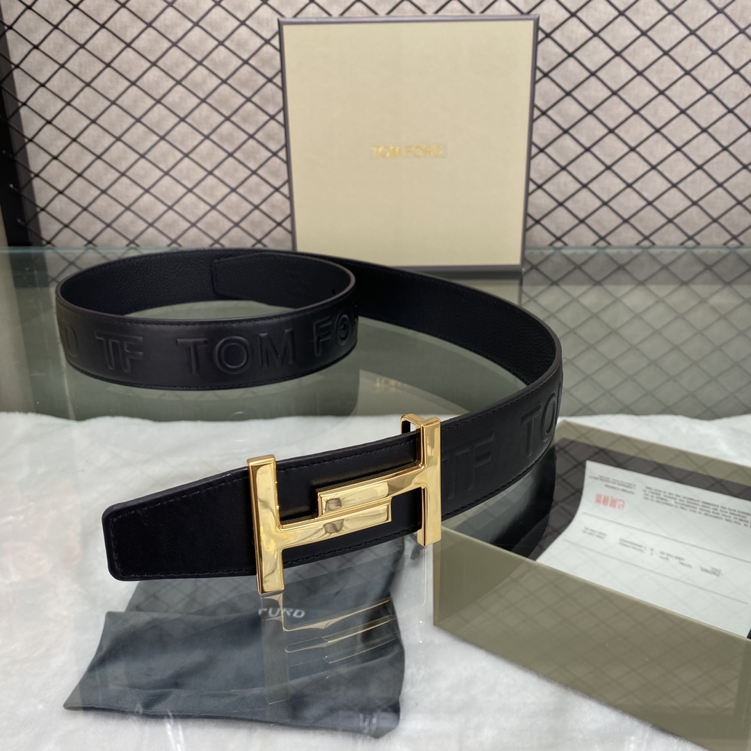 Tom Ford Basic Belt Top Grain Leather