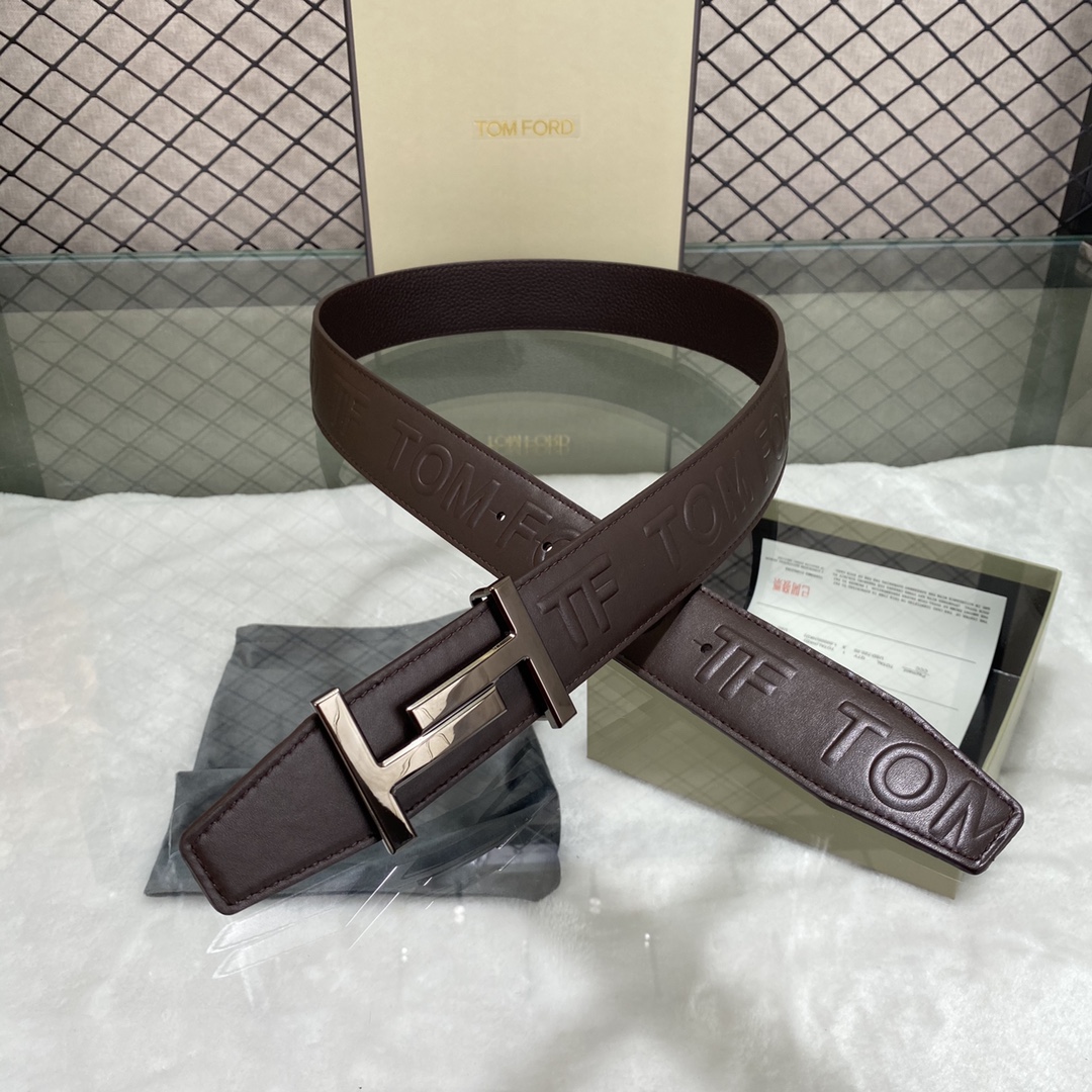 Tom Ford Basic Belt Top Grain Leather