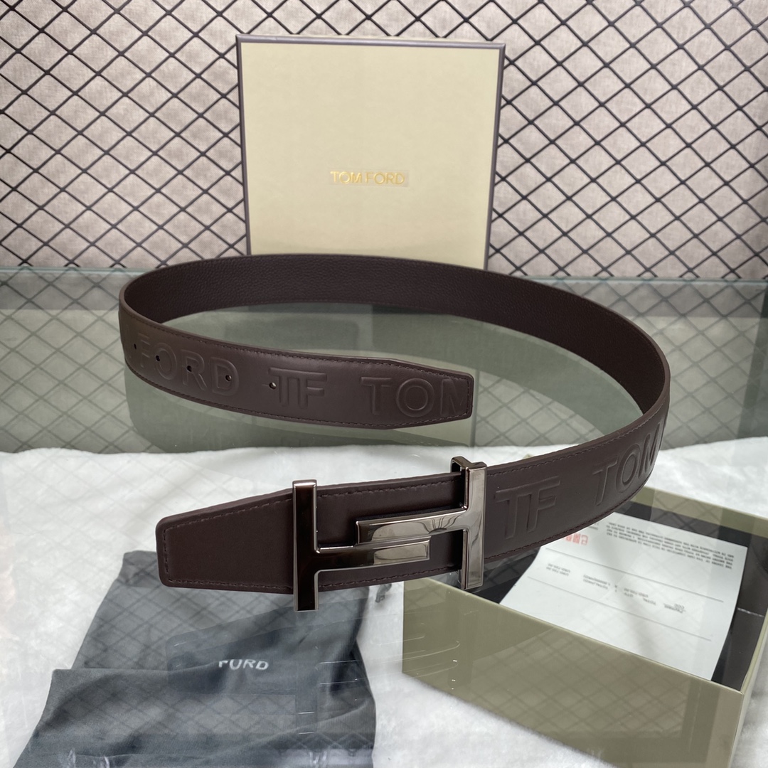 Tom Ford Basic Belt Top Grain Leather