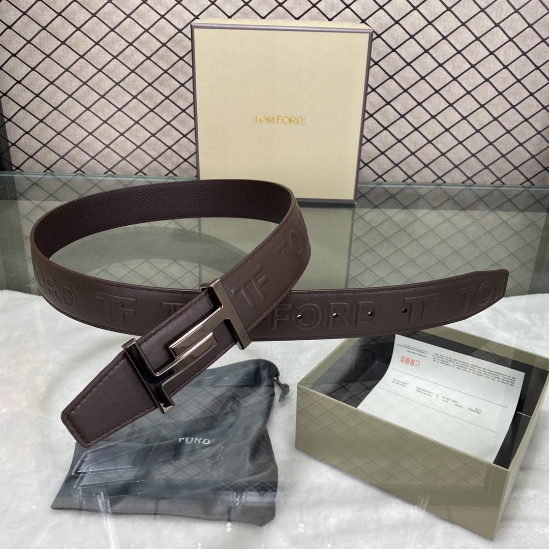 Tom Ford Basic Belt Top Grain Leather