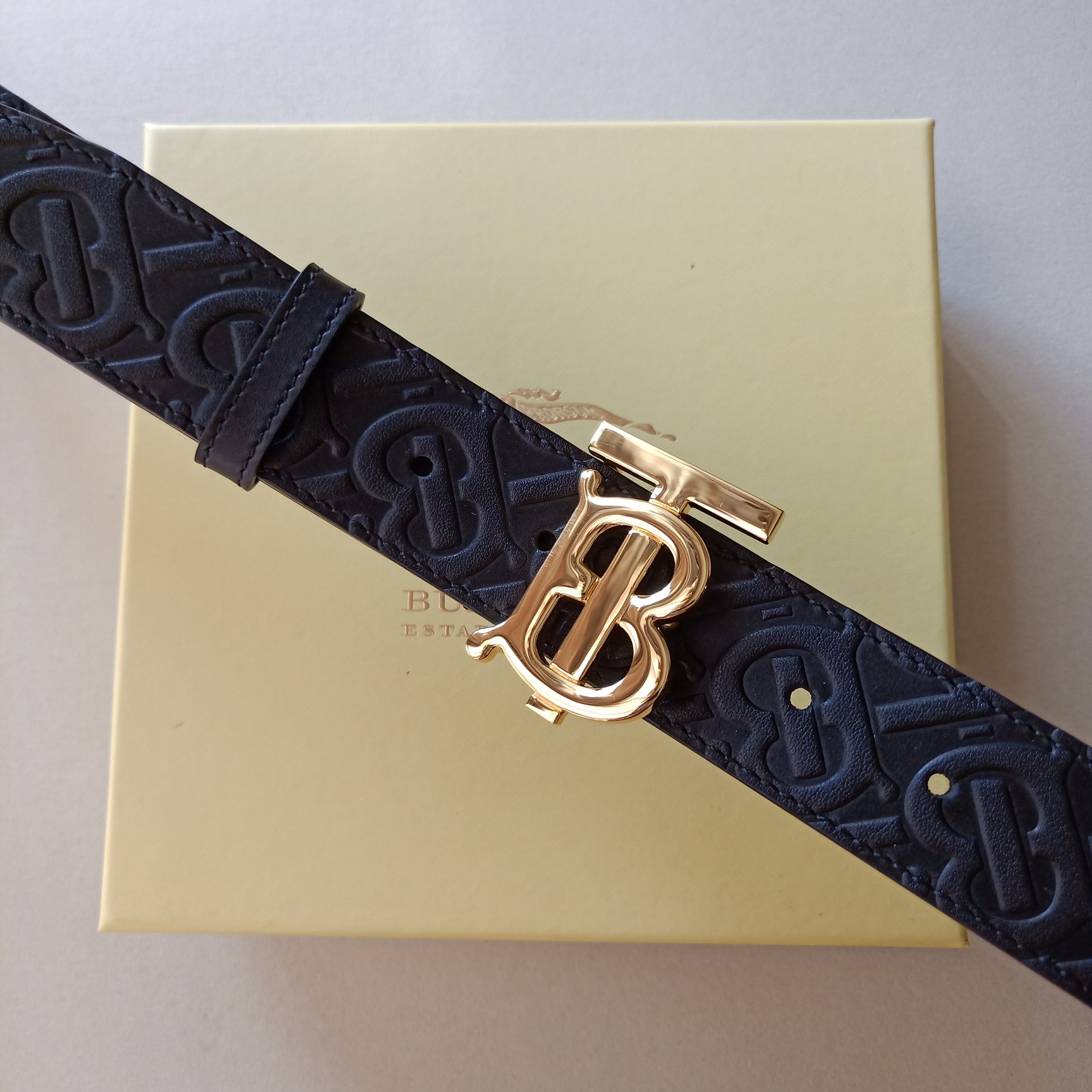 Burberry Male Basic Belt 35mm