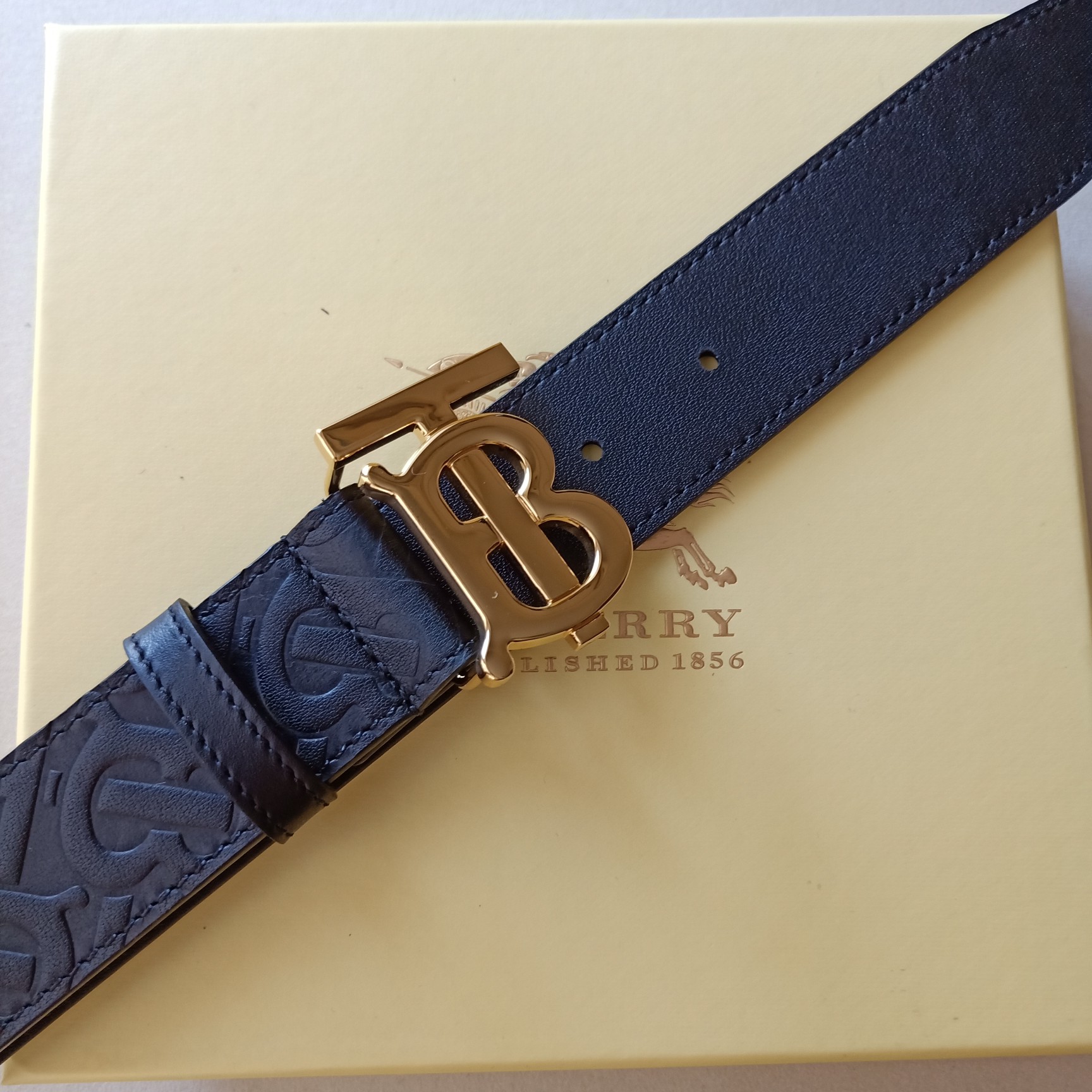 Burberry Male Basic Belt 35mm