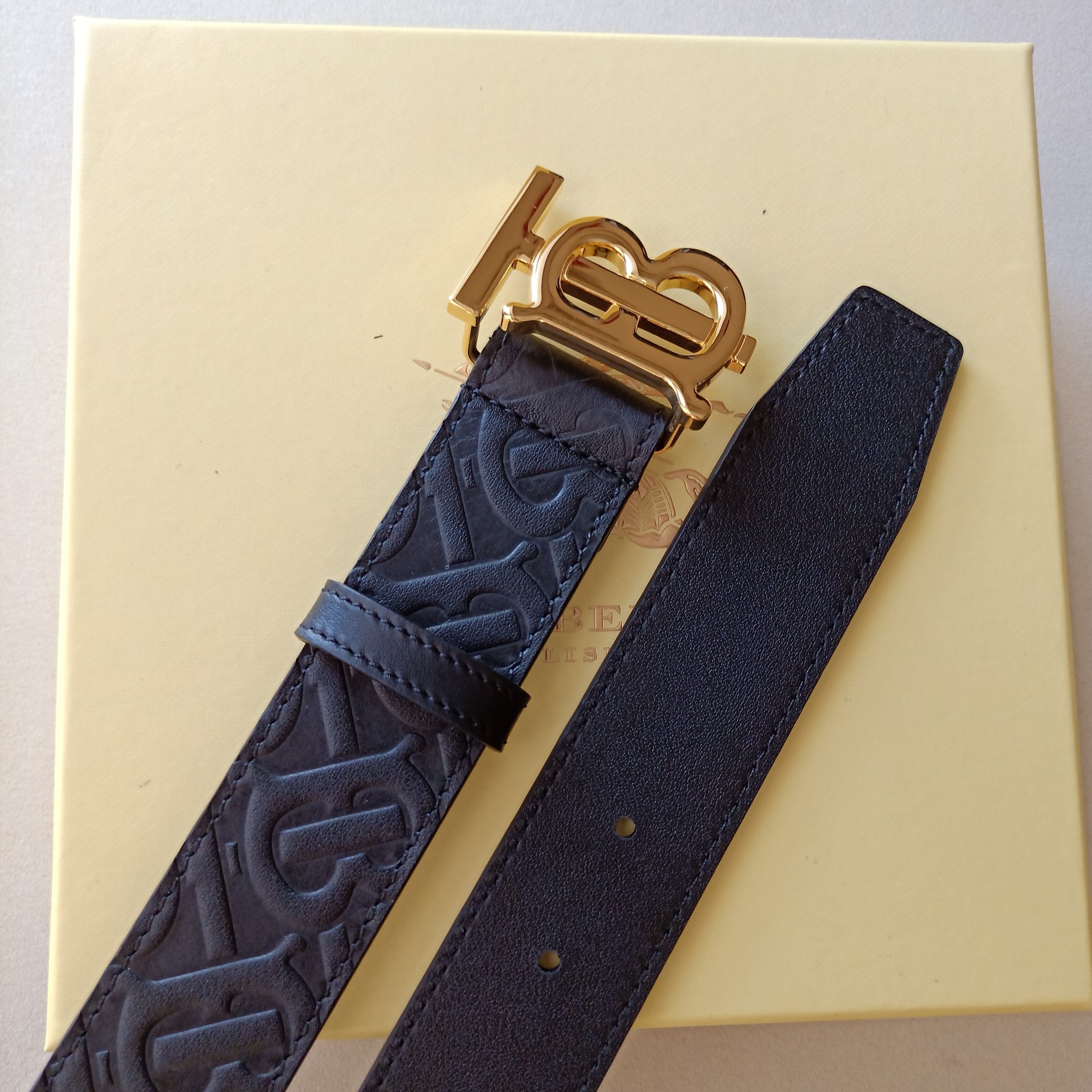 Burberry Male Basic Belt 35mm