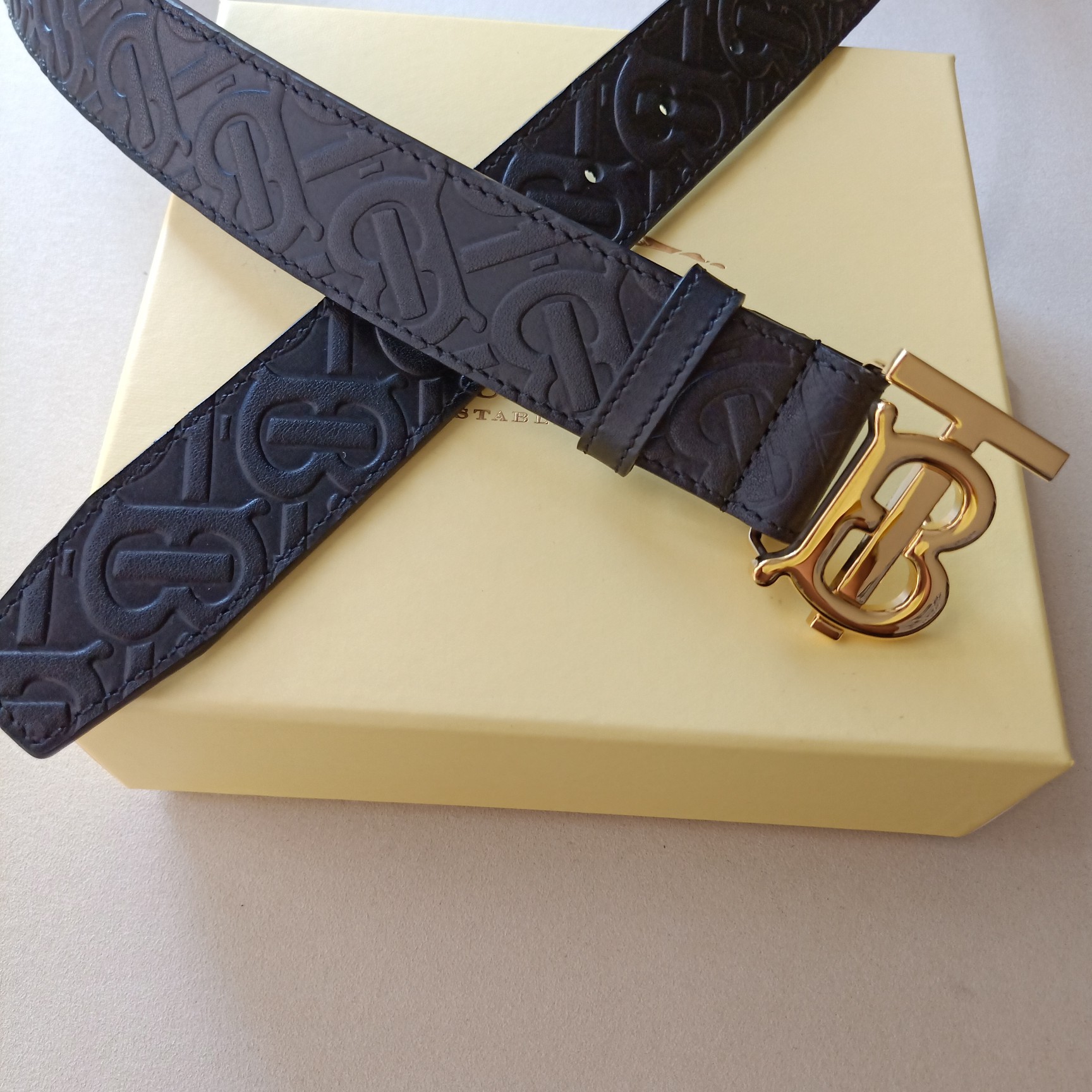 Burberry Male Basic Belt 35mm