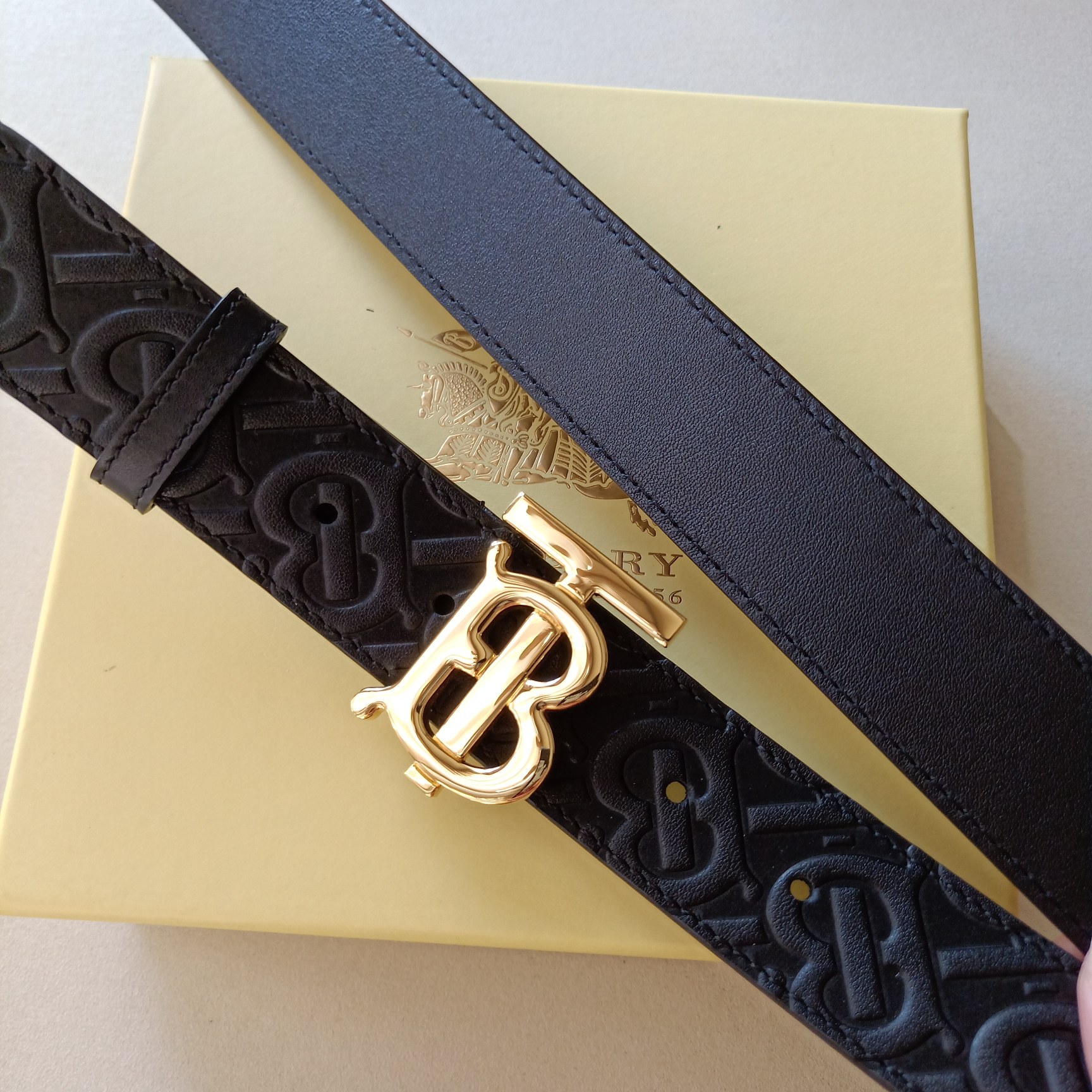 Burberry Male Basic Belt 35mm