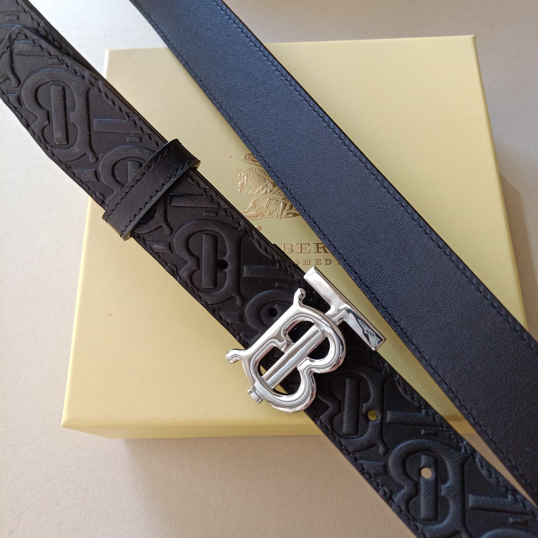 Burberry Male Basic Belt 35mm