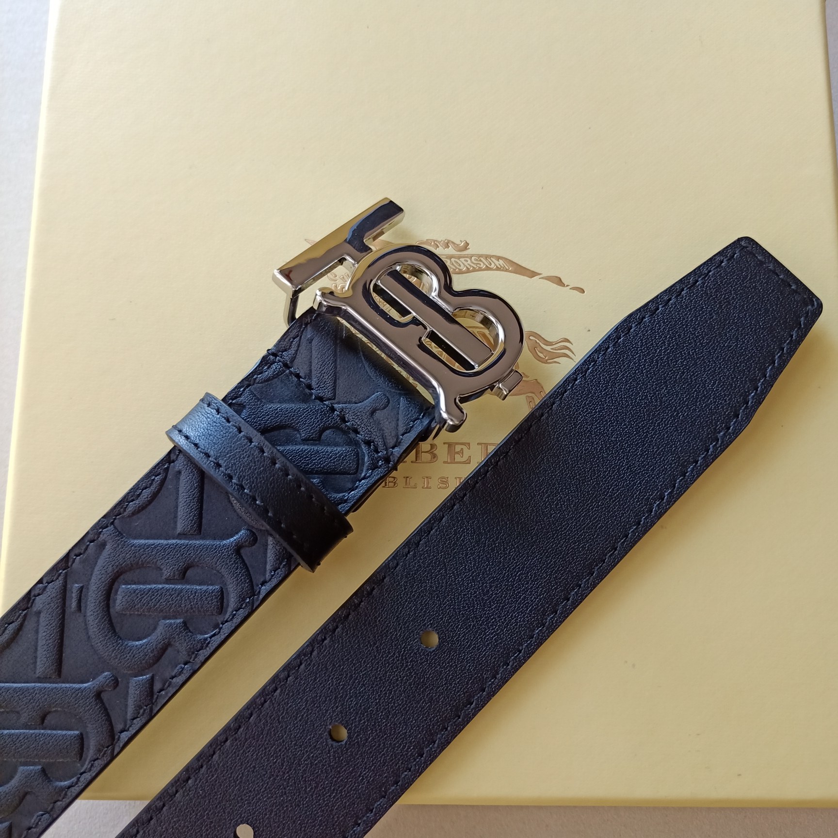 Burberry Male Basic Belt 35mm