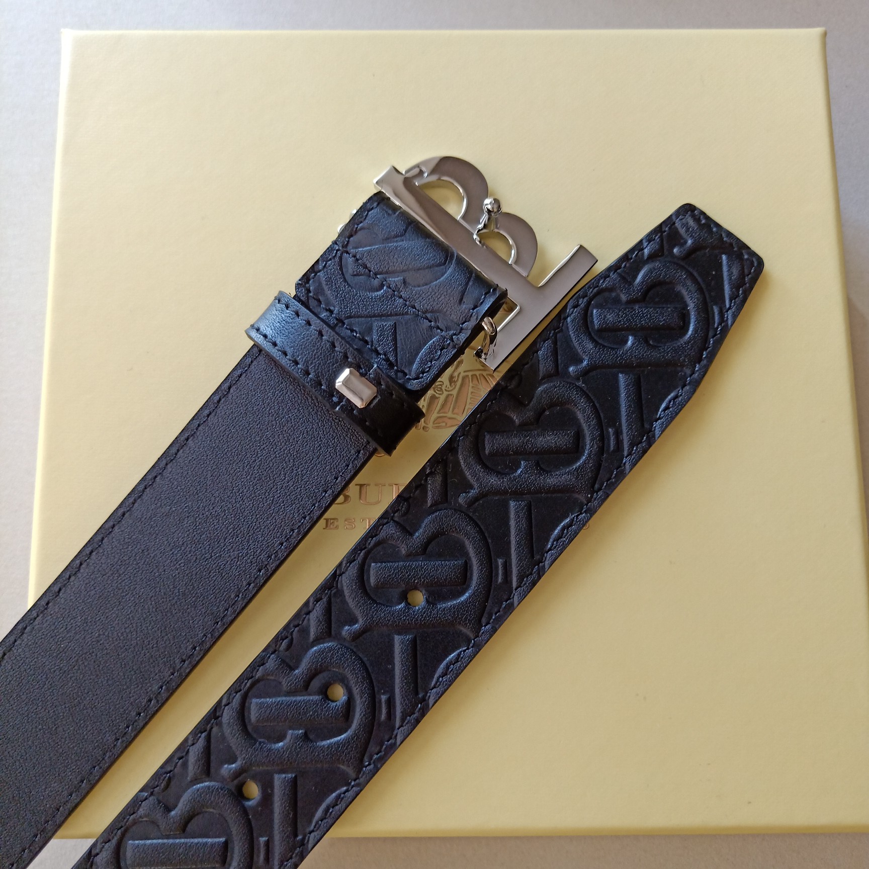 Burberry Male Basic Belt 35mm