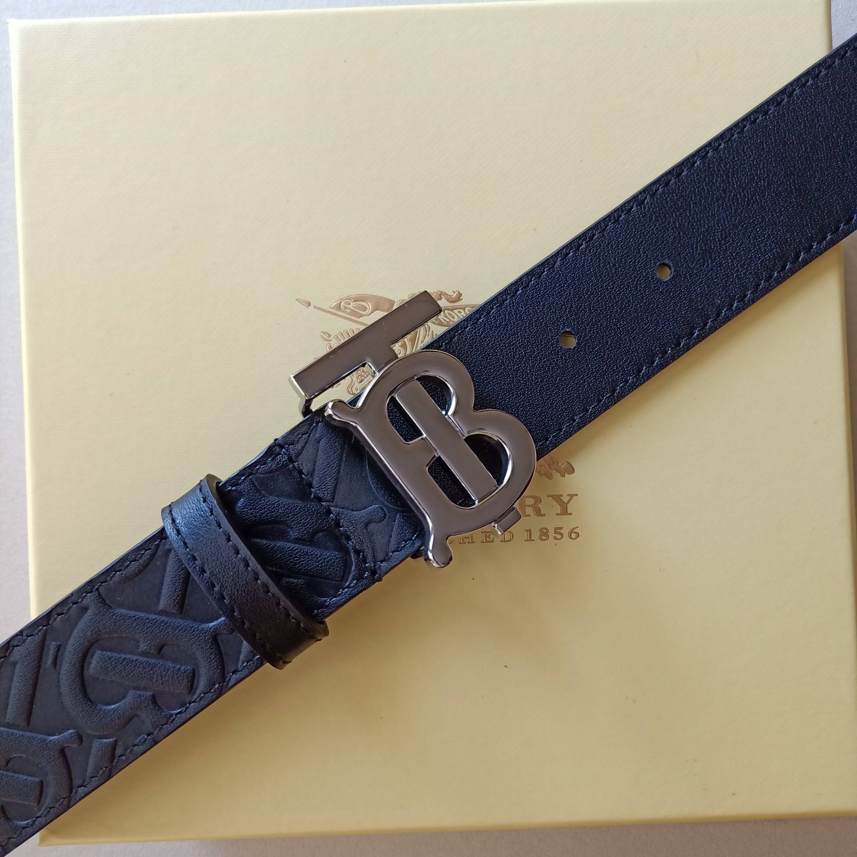 Burberry Male Basic Belt 35mm