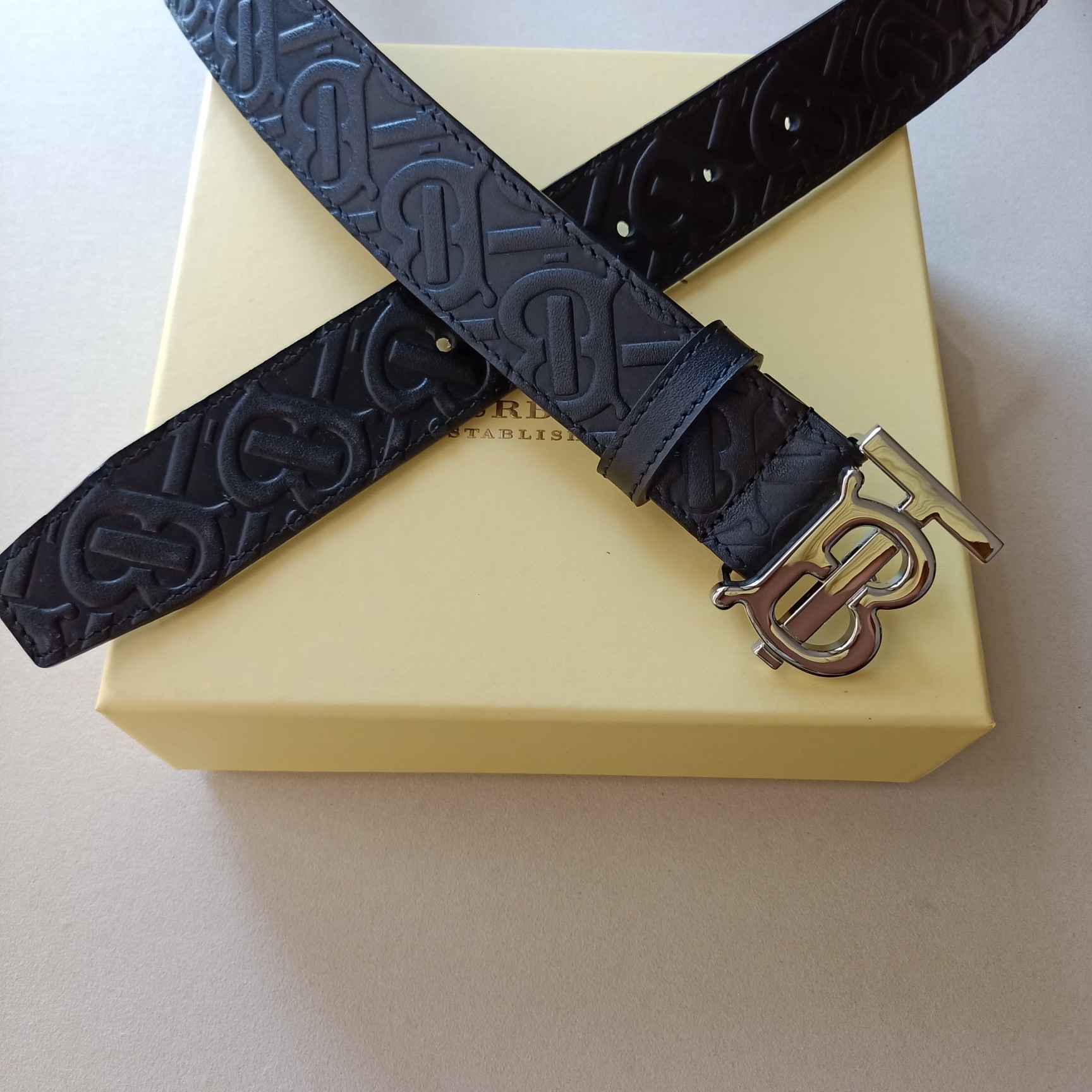 Burberry Male Basic Belt 35mm