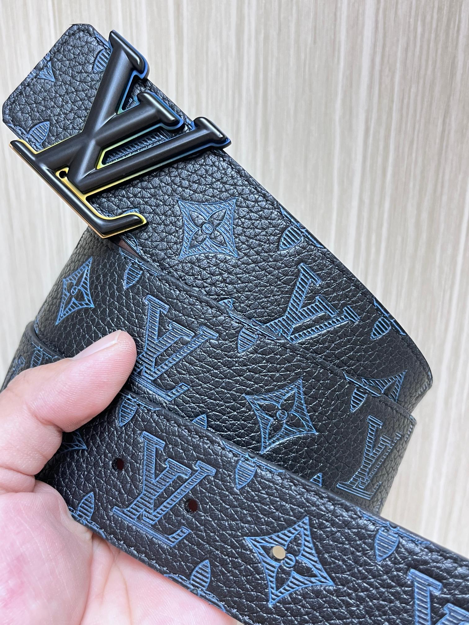 Louis Vuitton Basic Belt Cow Leather M-l