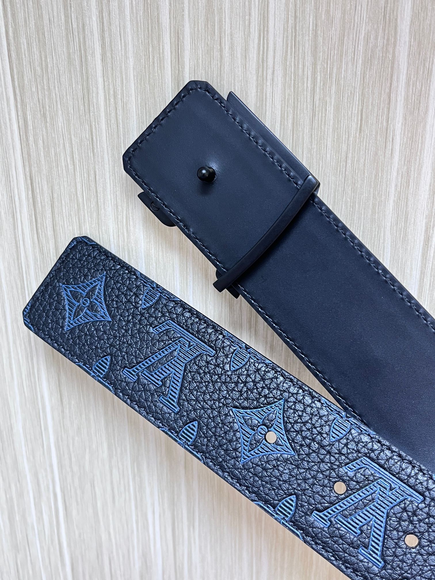 Louis Vuitton Basic Belt Cow Leather M-l