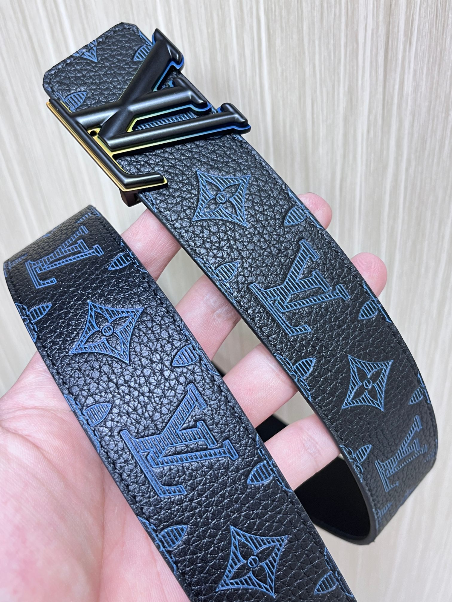 Louis Vuitton Basic Belt Cow Leather M-l