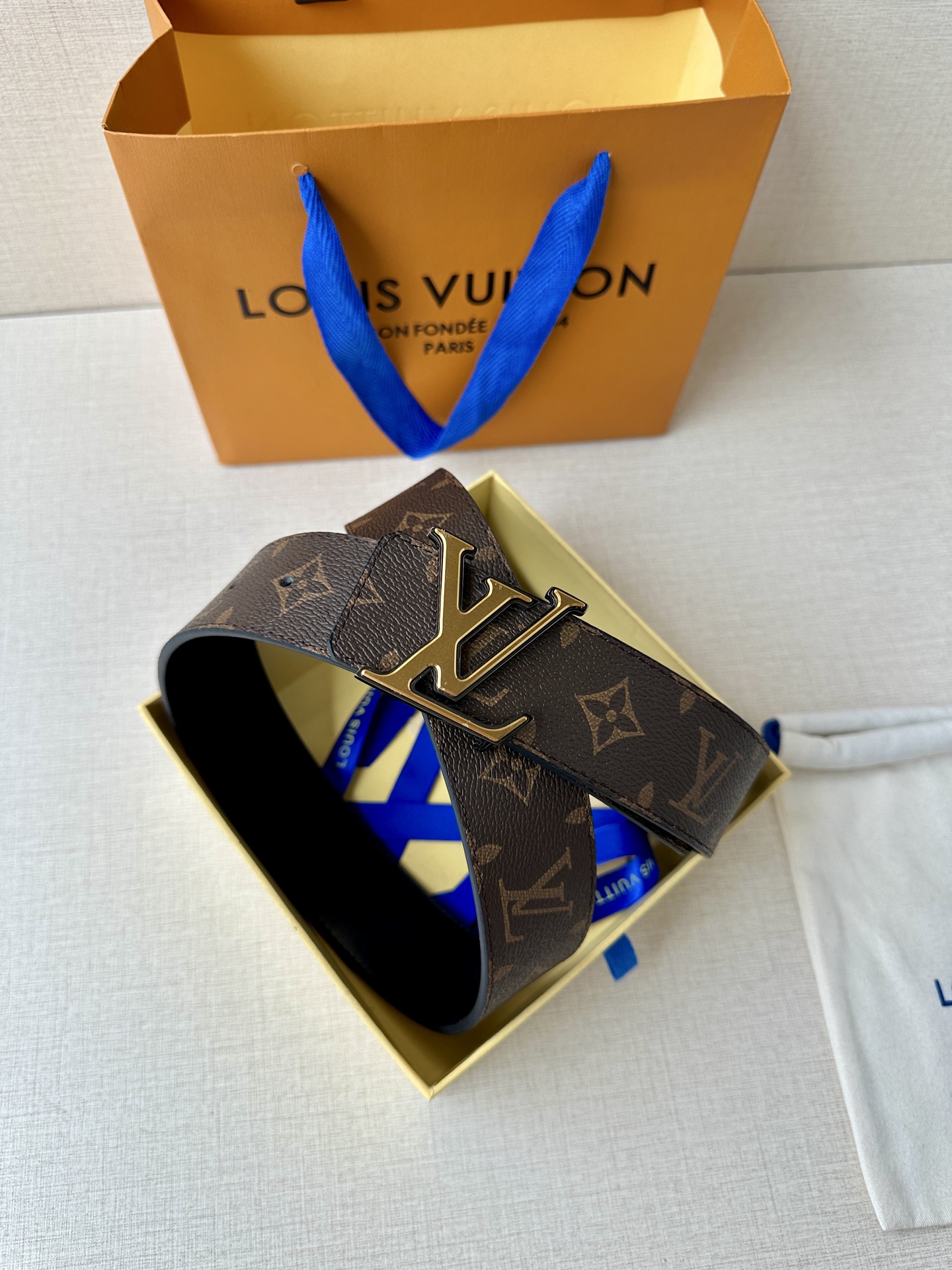 Louis Vuitton Basic Belt Canvas S-m-l