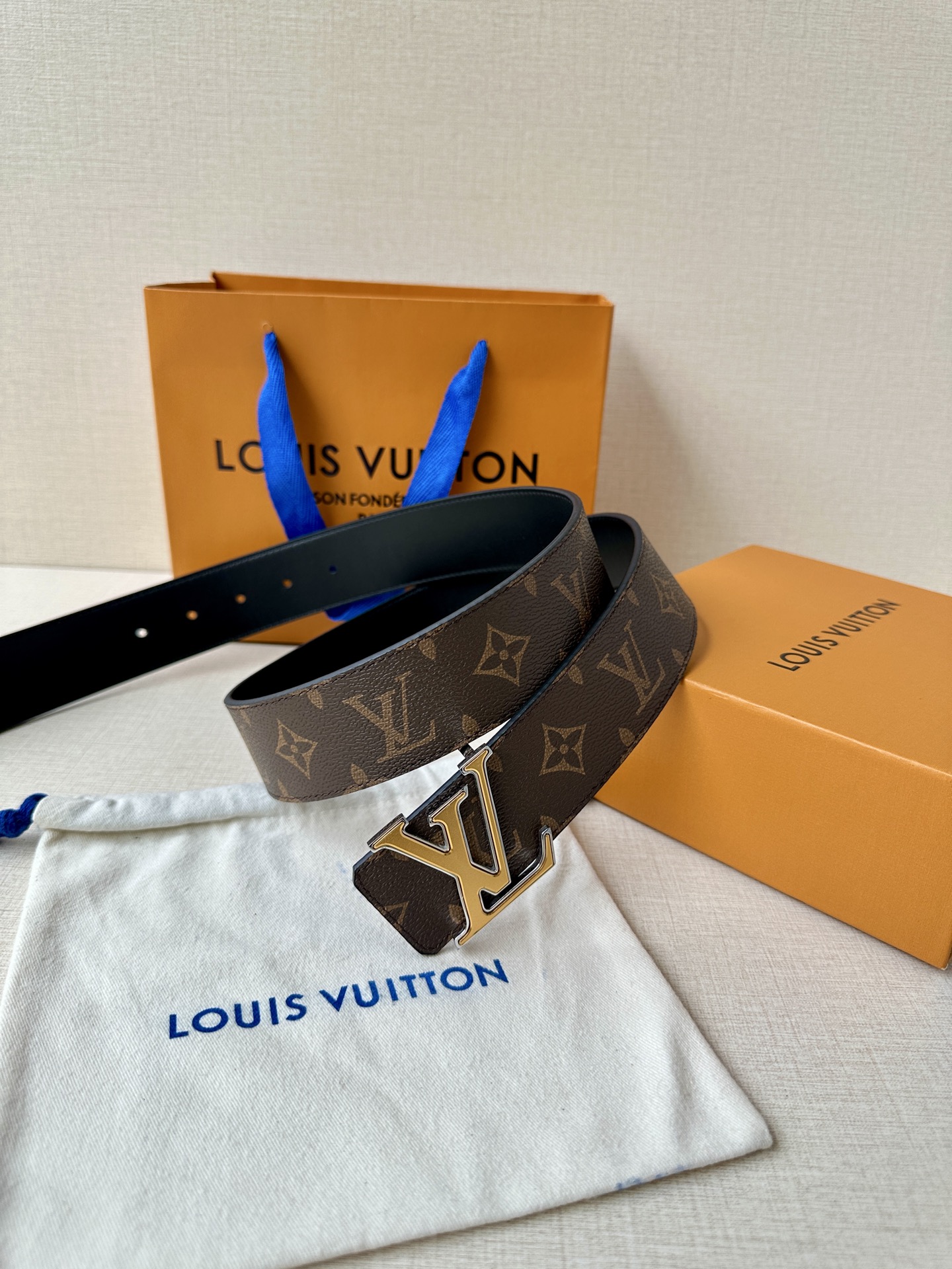 Louis Vuitton Basic Belt Canvas S-m-l