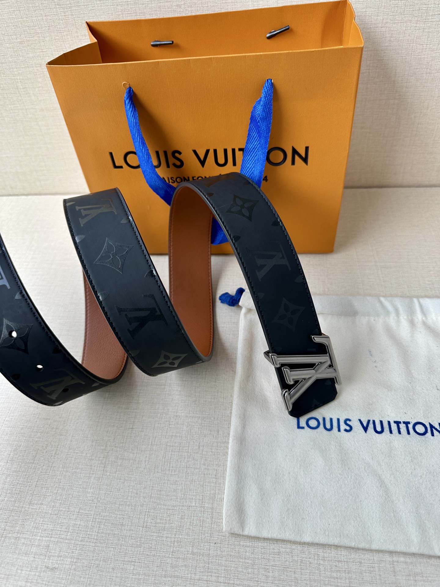 Louis Vuitton Leather Belt S-m-l