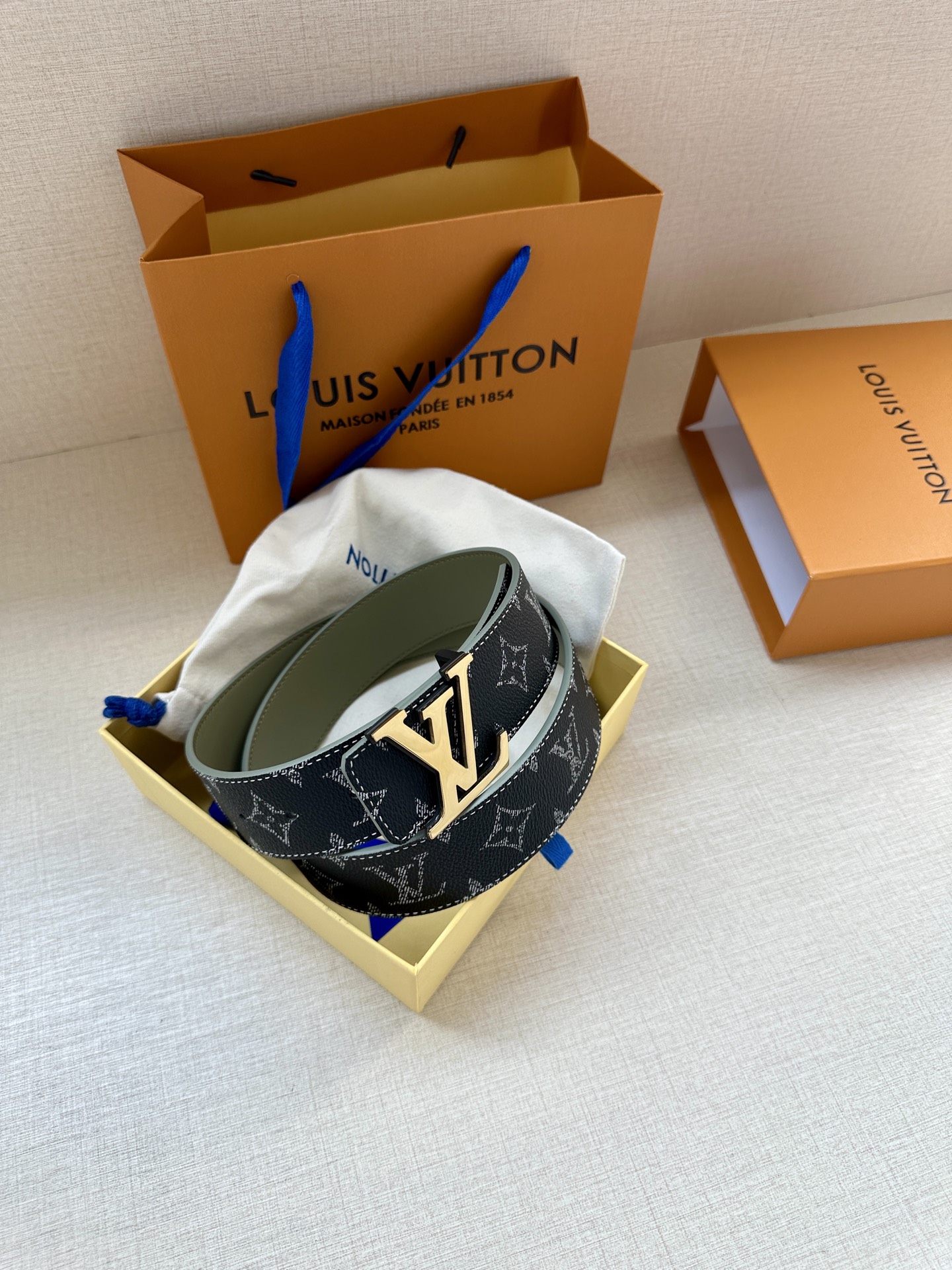 Louis Vuitton Basic Belt Canvas S-m-l