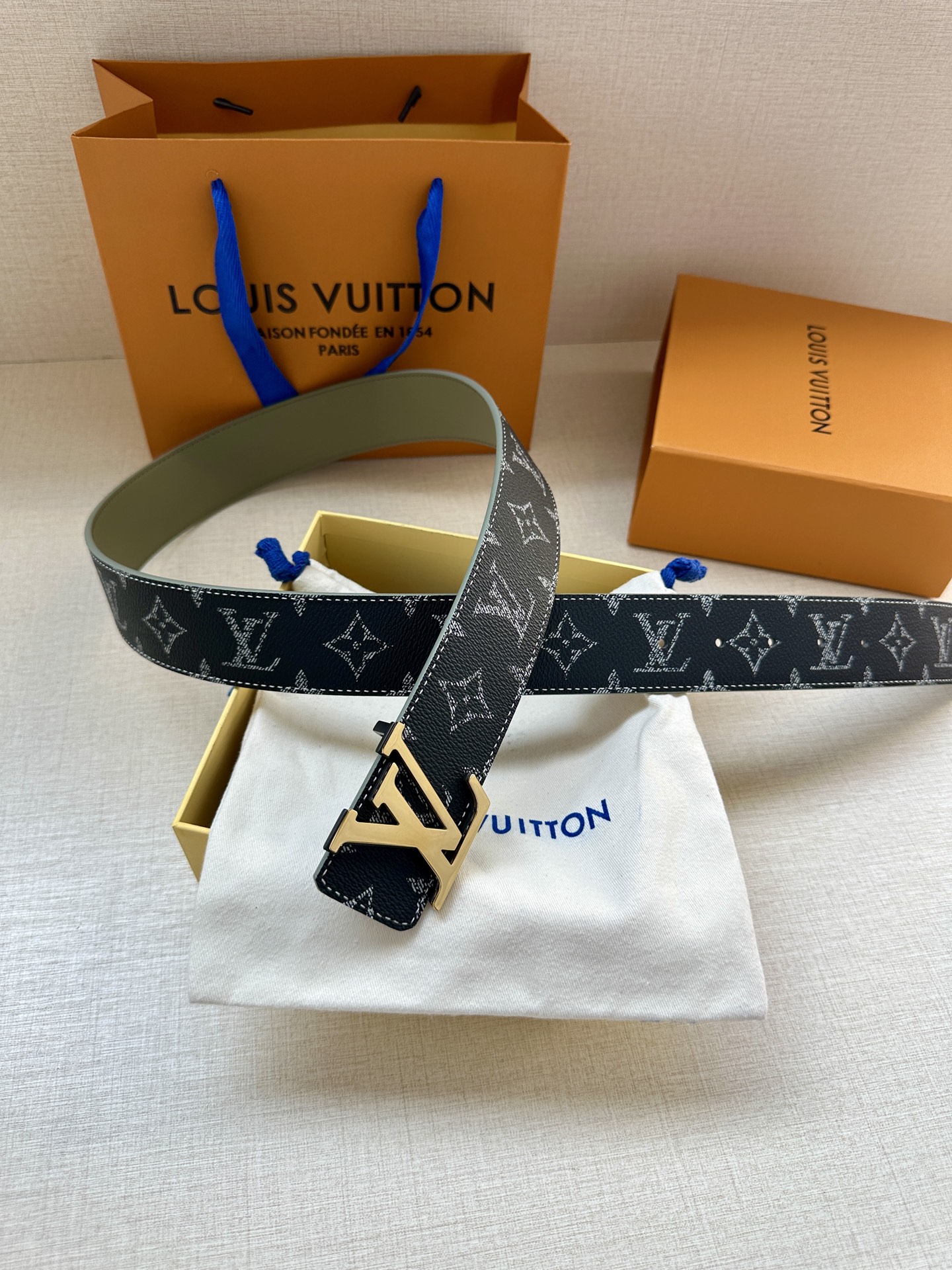 Louis Vuitton Basic Belt Canvas S-m-l