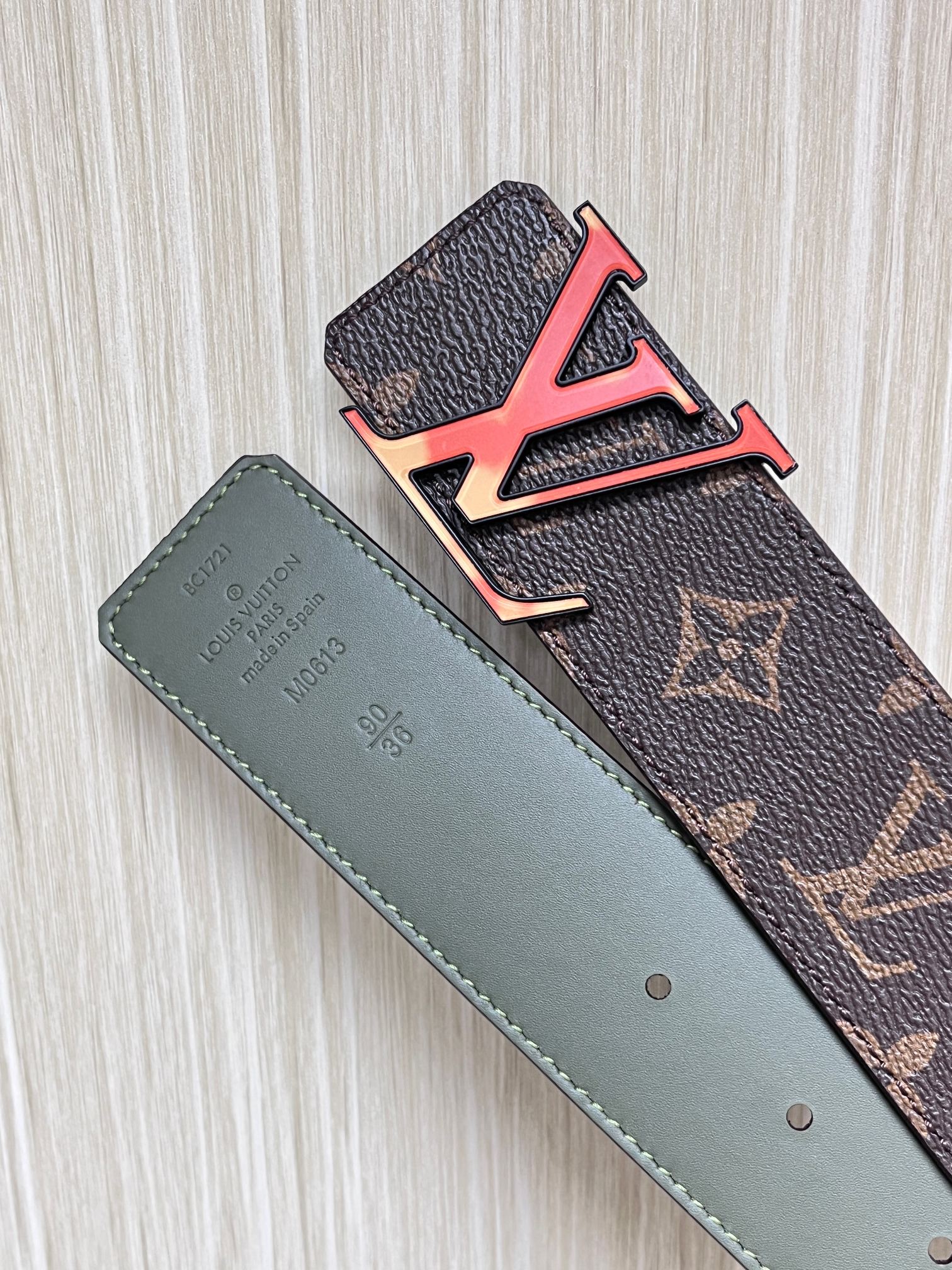Basic Belt Canvas Green