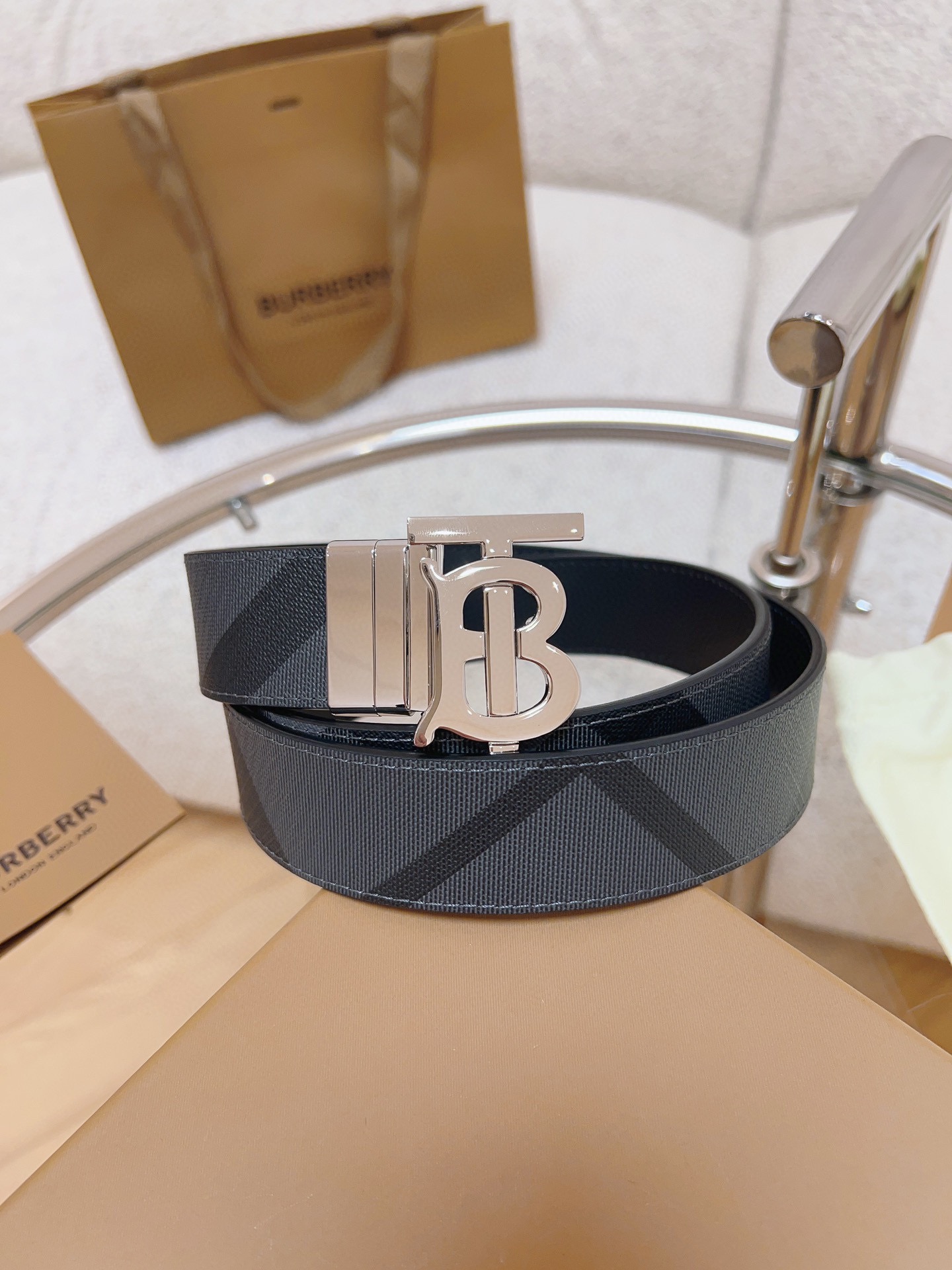 Burberry Basic Belt Canvas M