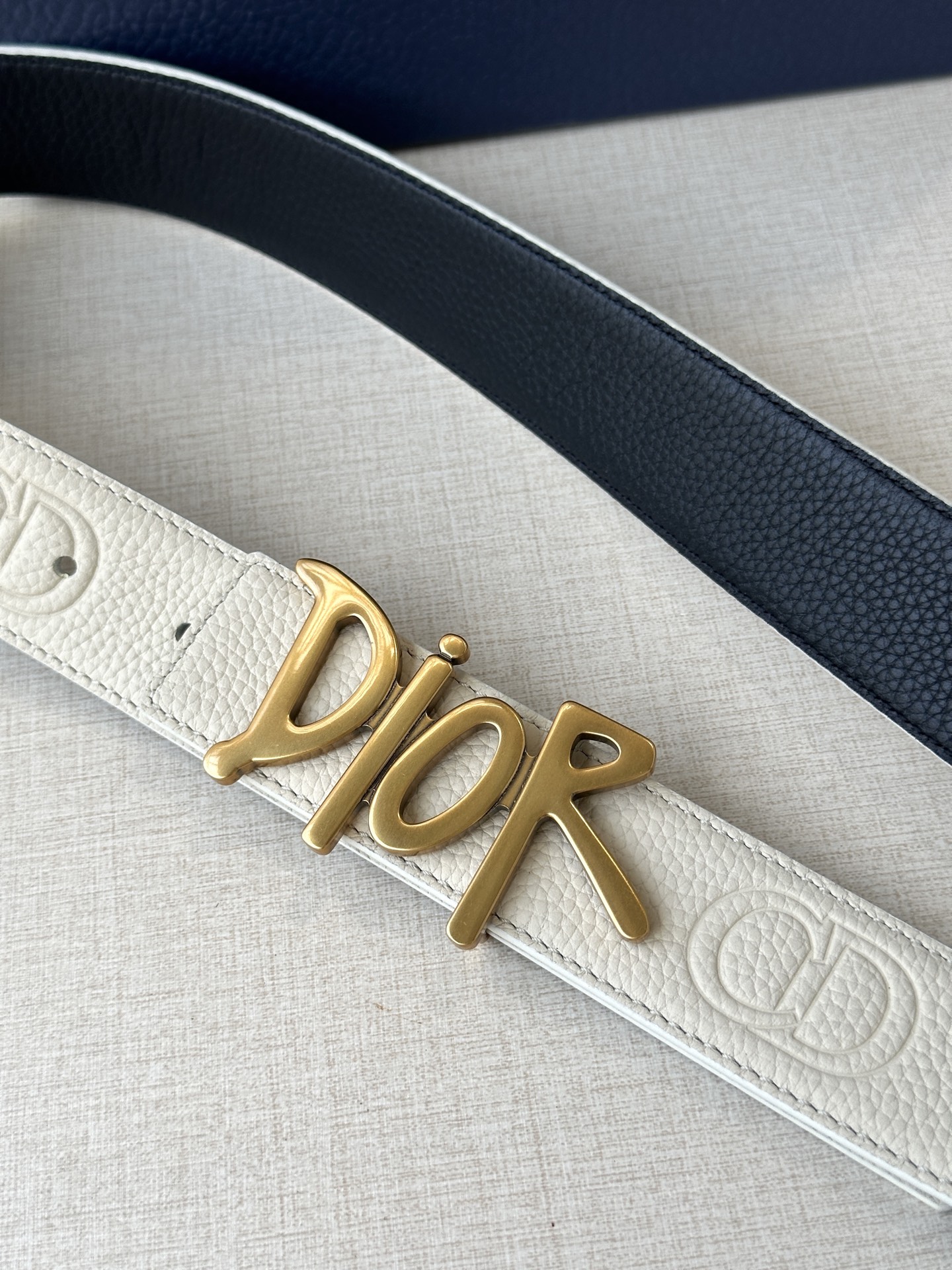 Dior Basic Belt Cow Leather Black
