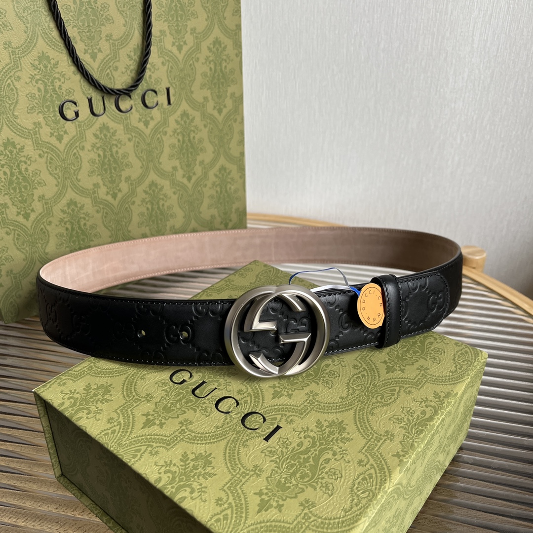 Gucci Basic Belt Cow Leather